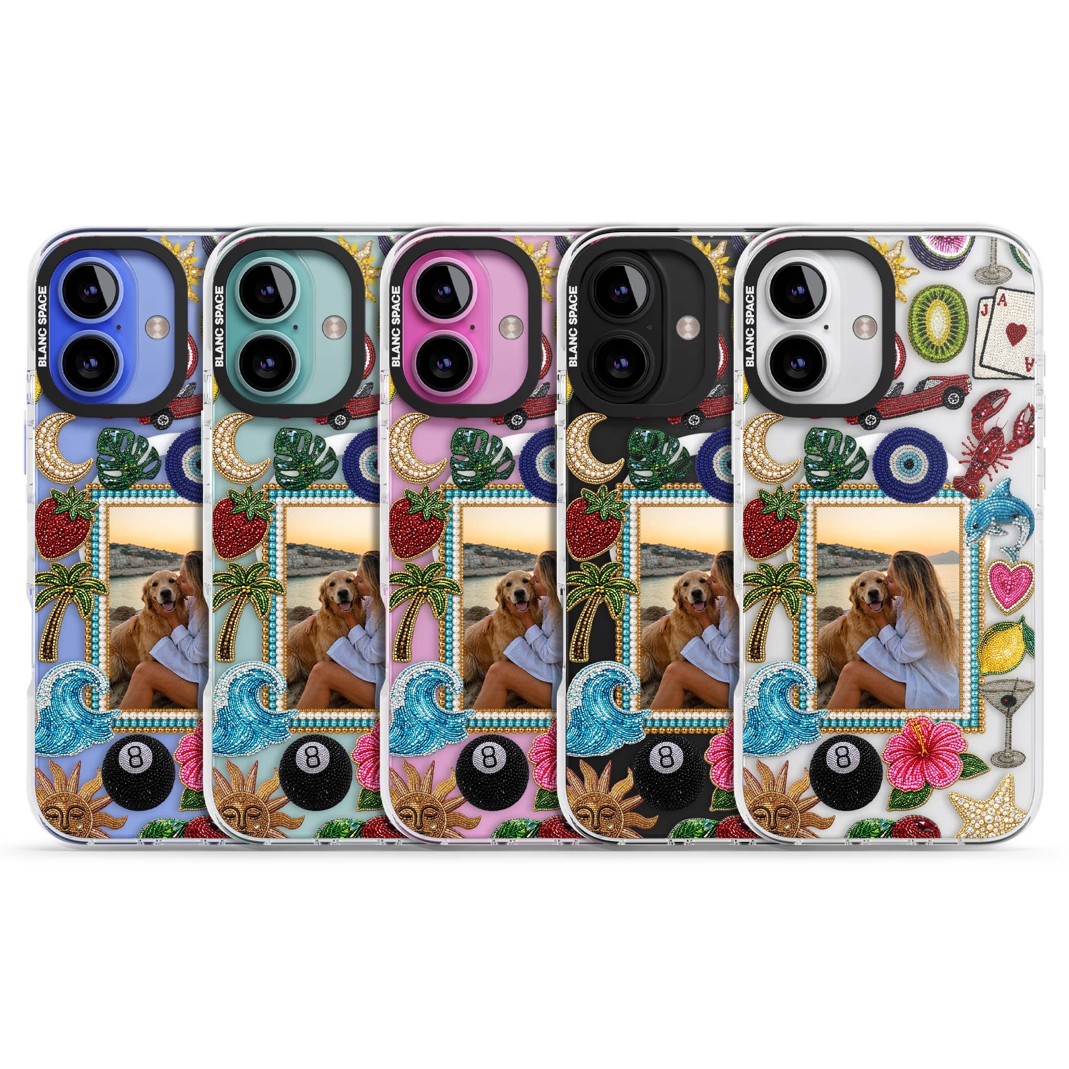 Beaded Photo coastal iPhone case | Impact Magsafe case for iPhone 16, iPhone 16 Plus