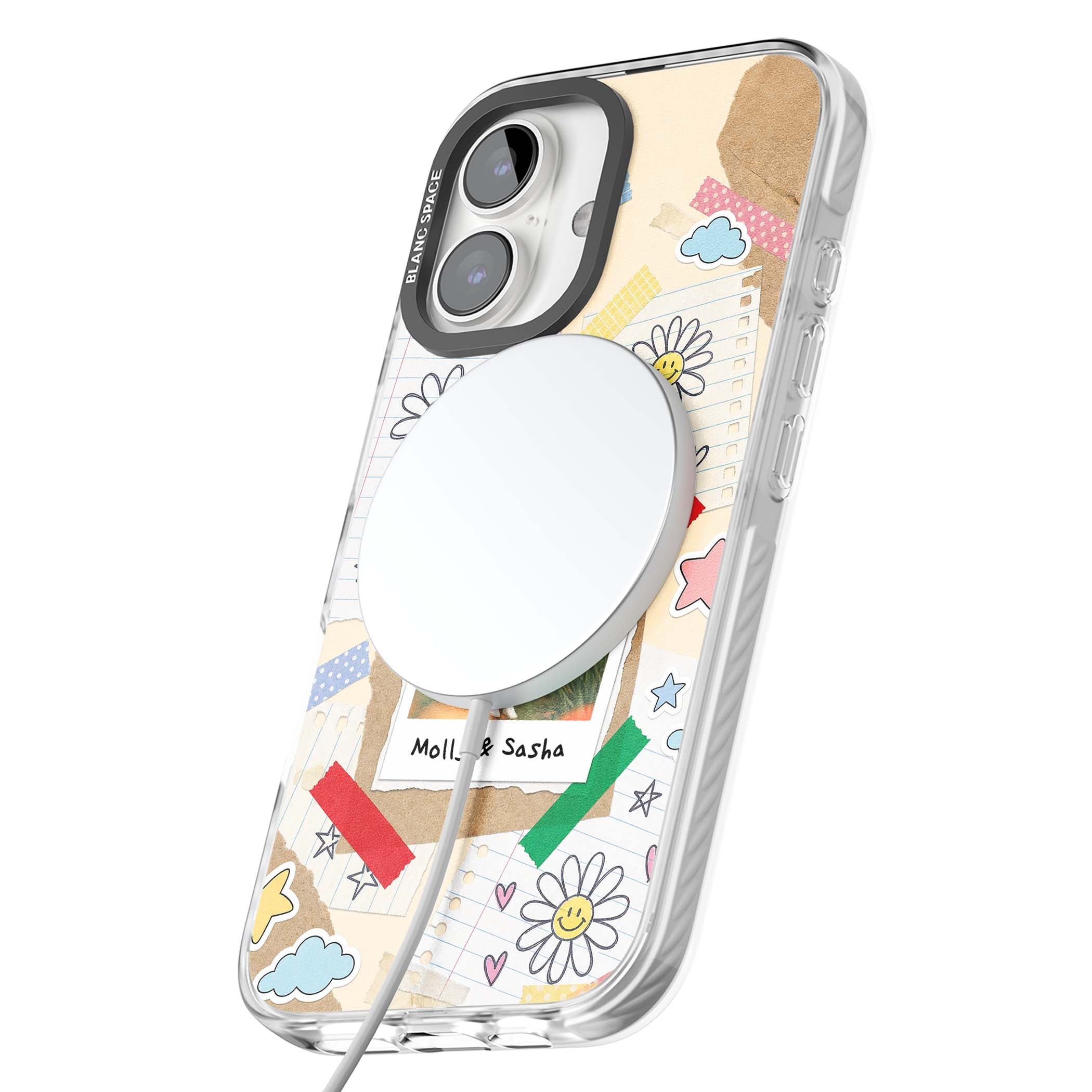 Scrapbook Photo coquette iPhone case | Impact Magsafe case for iPhone 16, iPhone 16 Plus