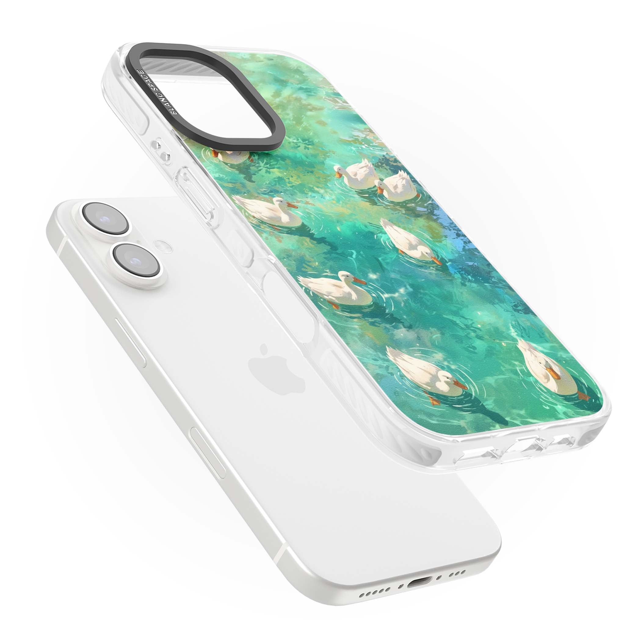 Ducks In The Pond for her iPhone case | Impact Magsafe case for iPhone 16, iPhone 16 Plus
