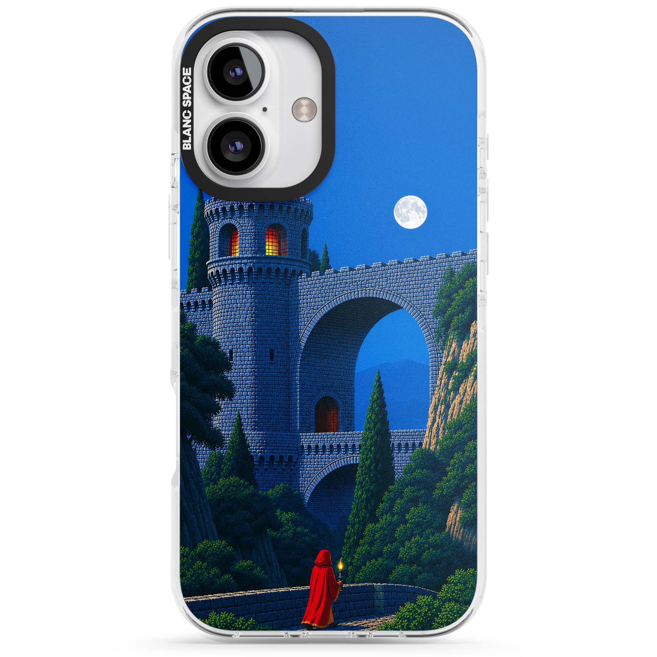 Castle Walls art iPhone case | Impact Magsafe case for iPhone 16, iPhone 16 Plus