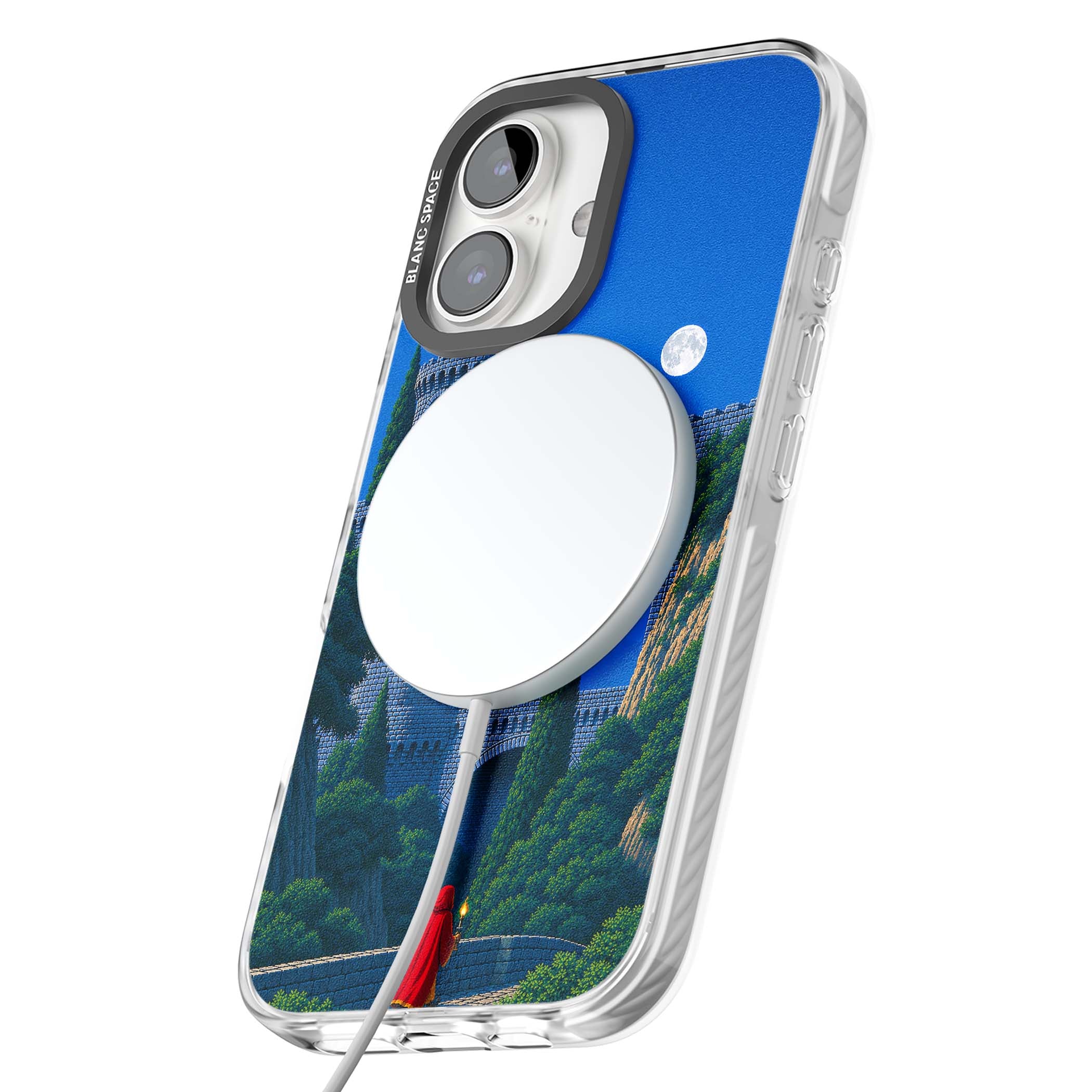 Castle Walls art iPhone case | Impact Magsafe case for iPhone 16, iPhone 16 Plus