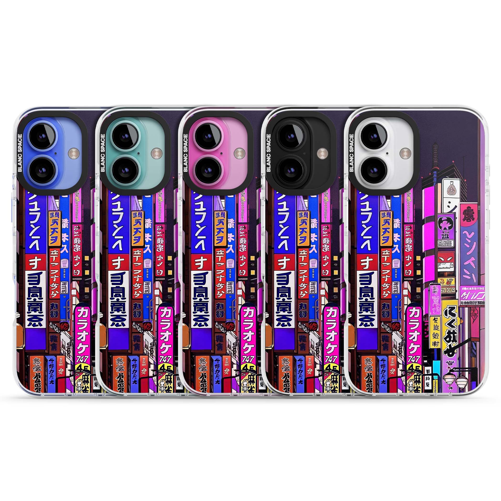 NEON NIGHT anime iPhone case | Impact Magsafe case for iPhone 16, iPhone 16 Plus