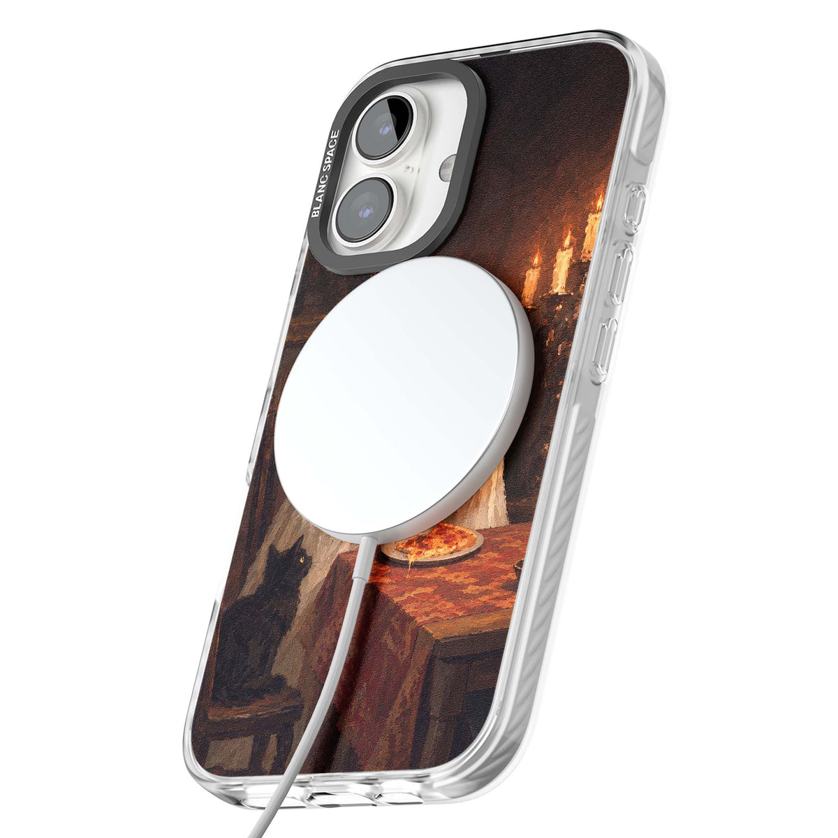 Lonely Night In art iPhone case | Impact Magsafe case for iPhone 16, iPhone 16 Plus