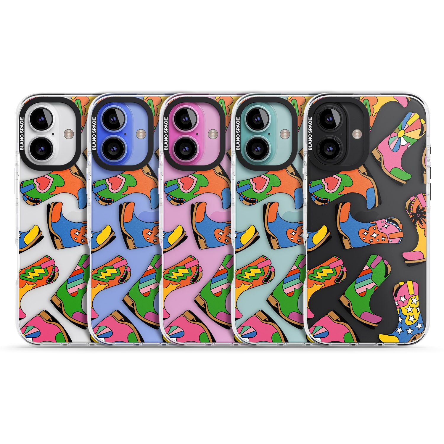 iPhone 16 Pro Max Starburst Boots Black Impact Phone Case