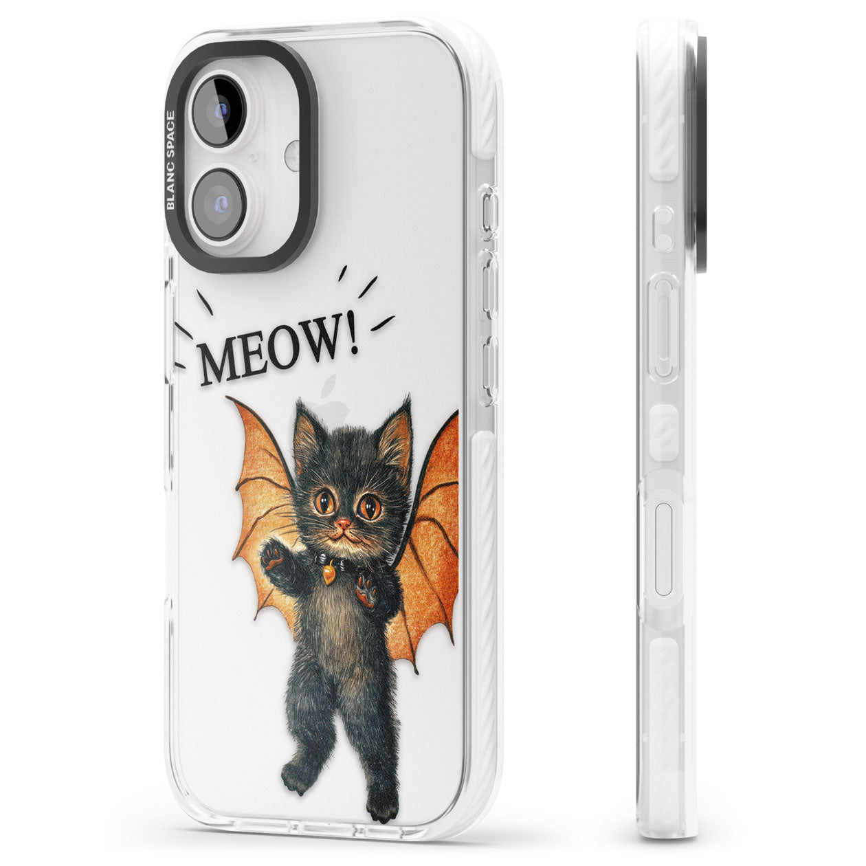 MEOW! Impact Phone Case for iPhone 16, iPhone 16 Plus