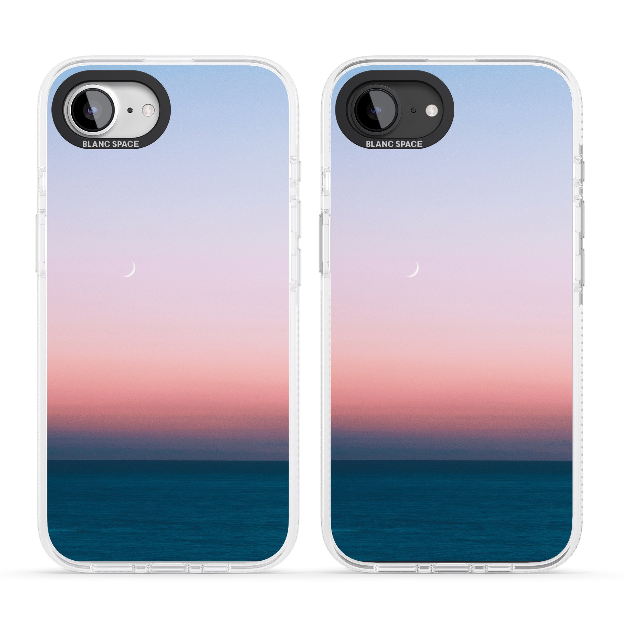 Sunset at Sea Photograph iPhone 16e Clear Case Impact Air - Blanc Space
