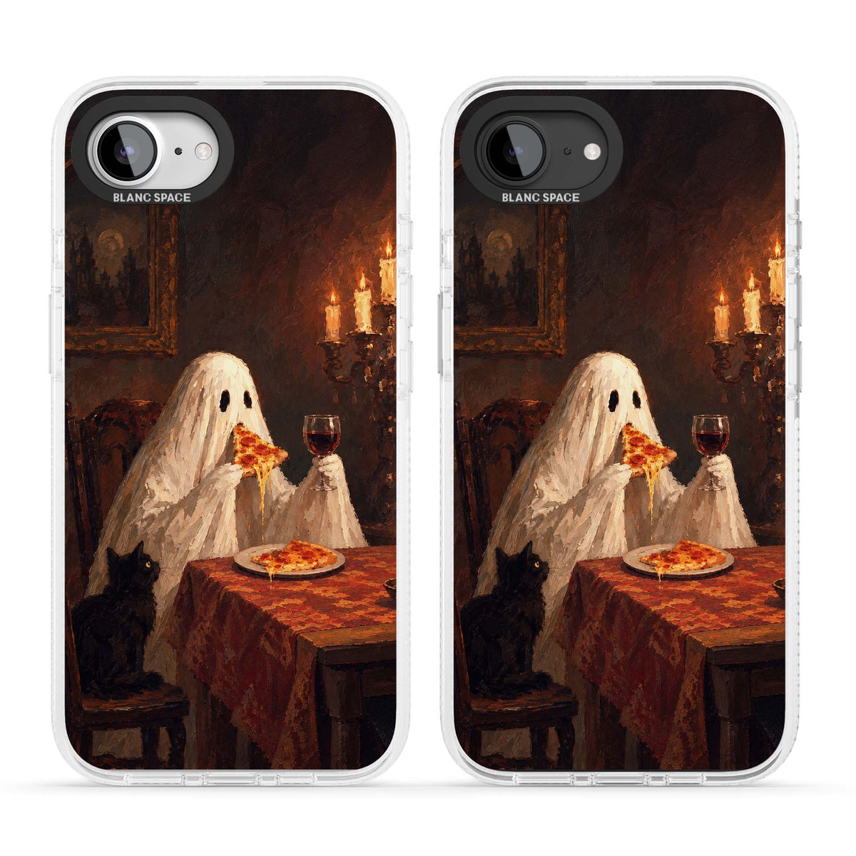 Lonely Night In art iPhone case | Clear Case Impact Air case for iPhone 16e, iPhone 17e