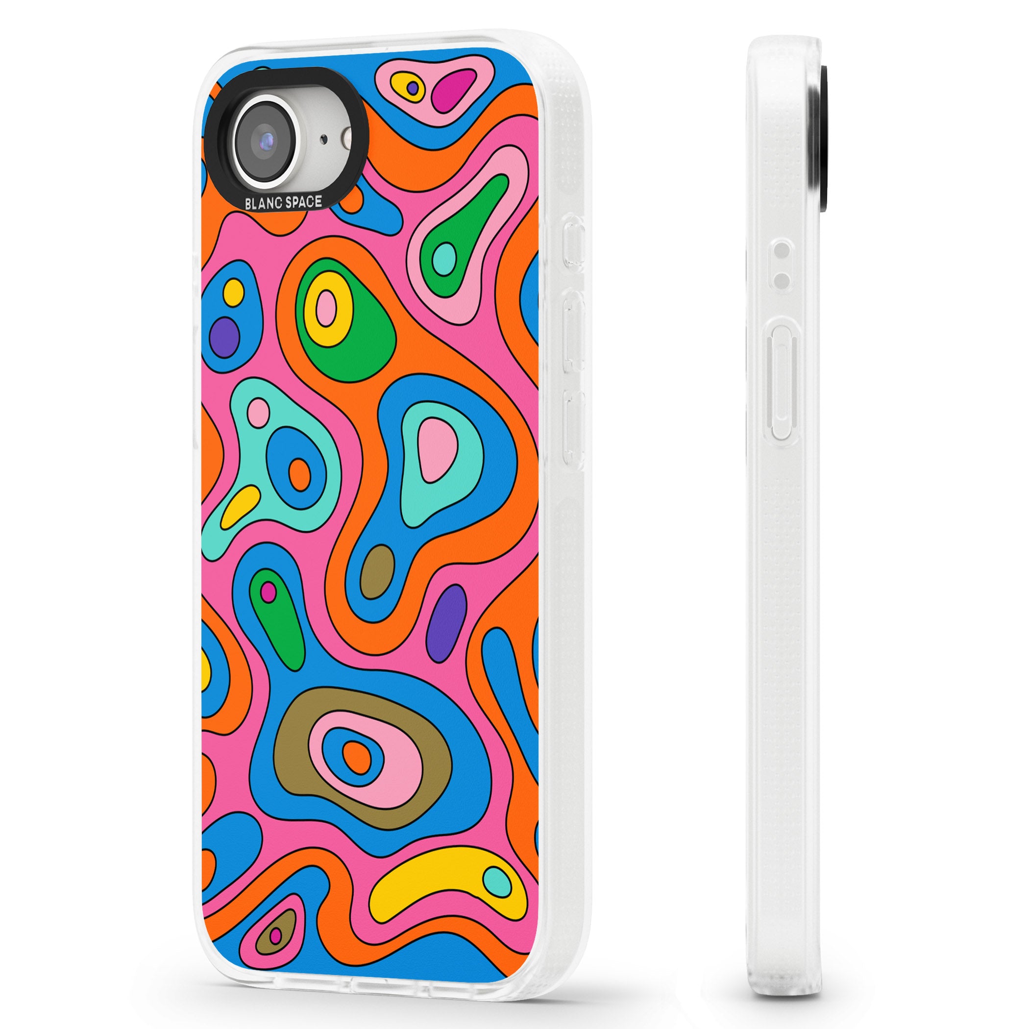 Euphoria iPhone 16e Clear Case Impact Air - Blanc Space