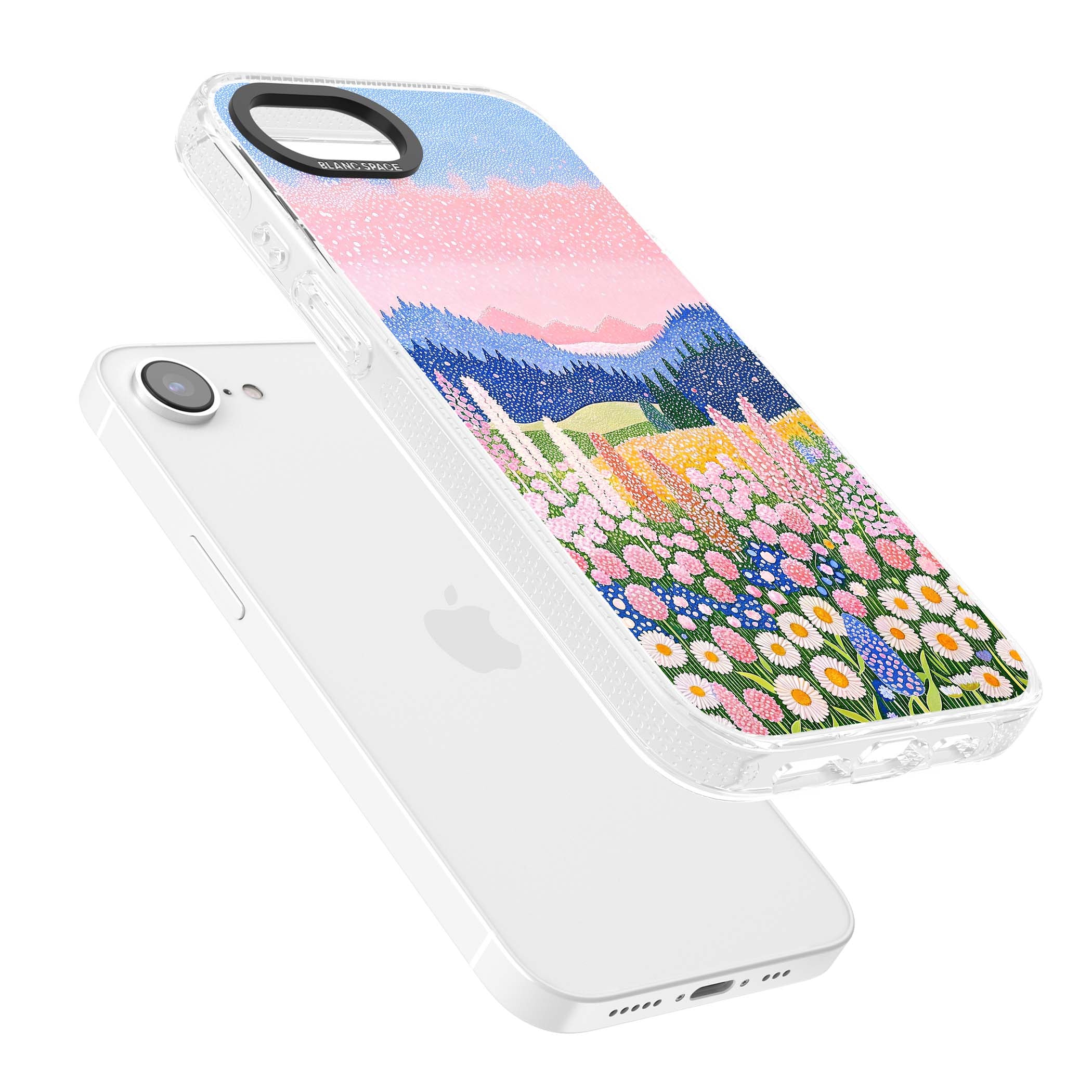 Valley Horizon cottagecore iPhone case | Clear Case Impact Air case for iPhone 16e, iPhone 17e
