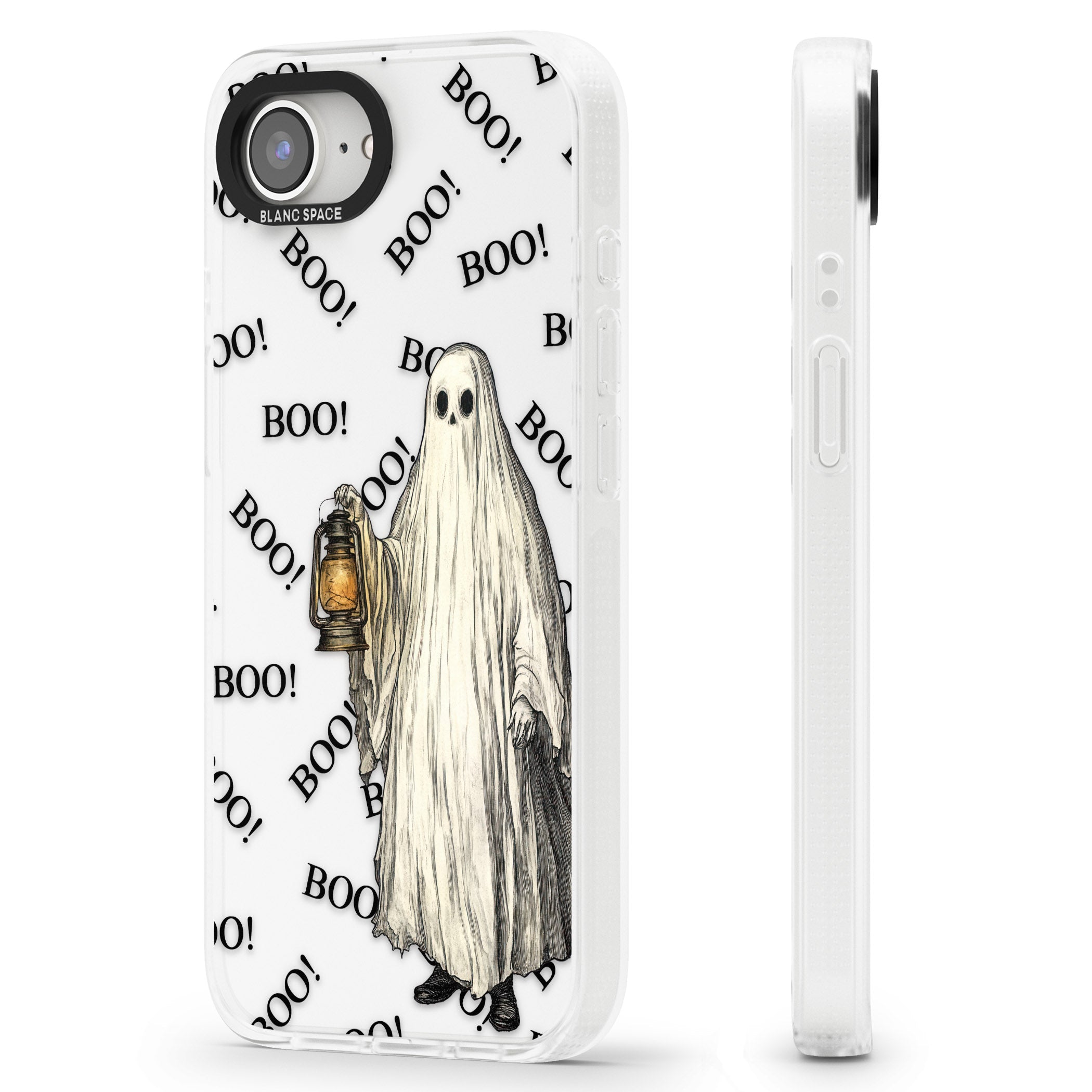 Light the Way iPhone 16e Clear Case Impact Air - Blanc Space