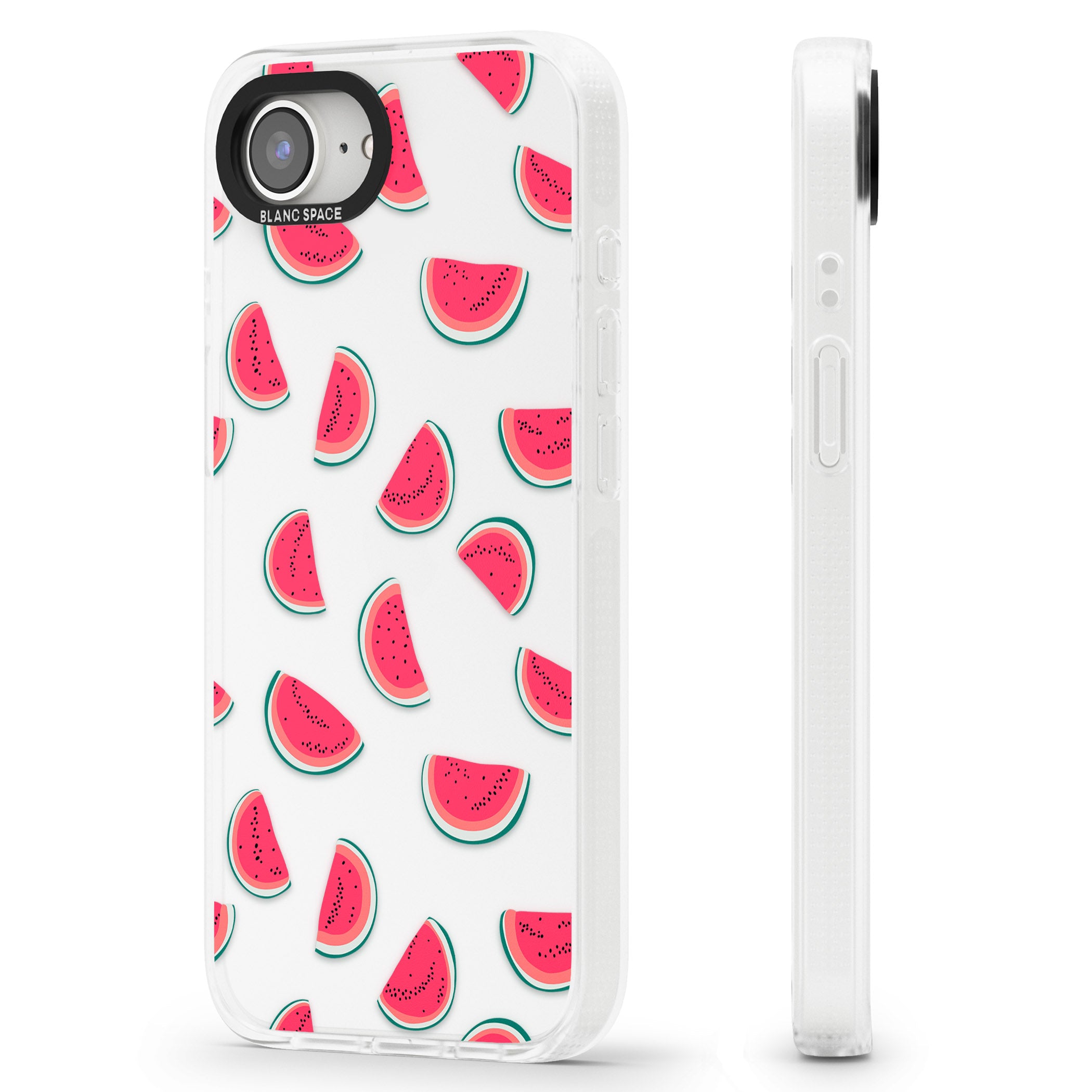 Watermelon Slices - Clear iPhone 16e Clear Case Impact Air - Blanc Space
