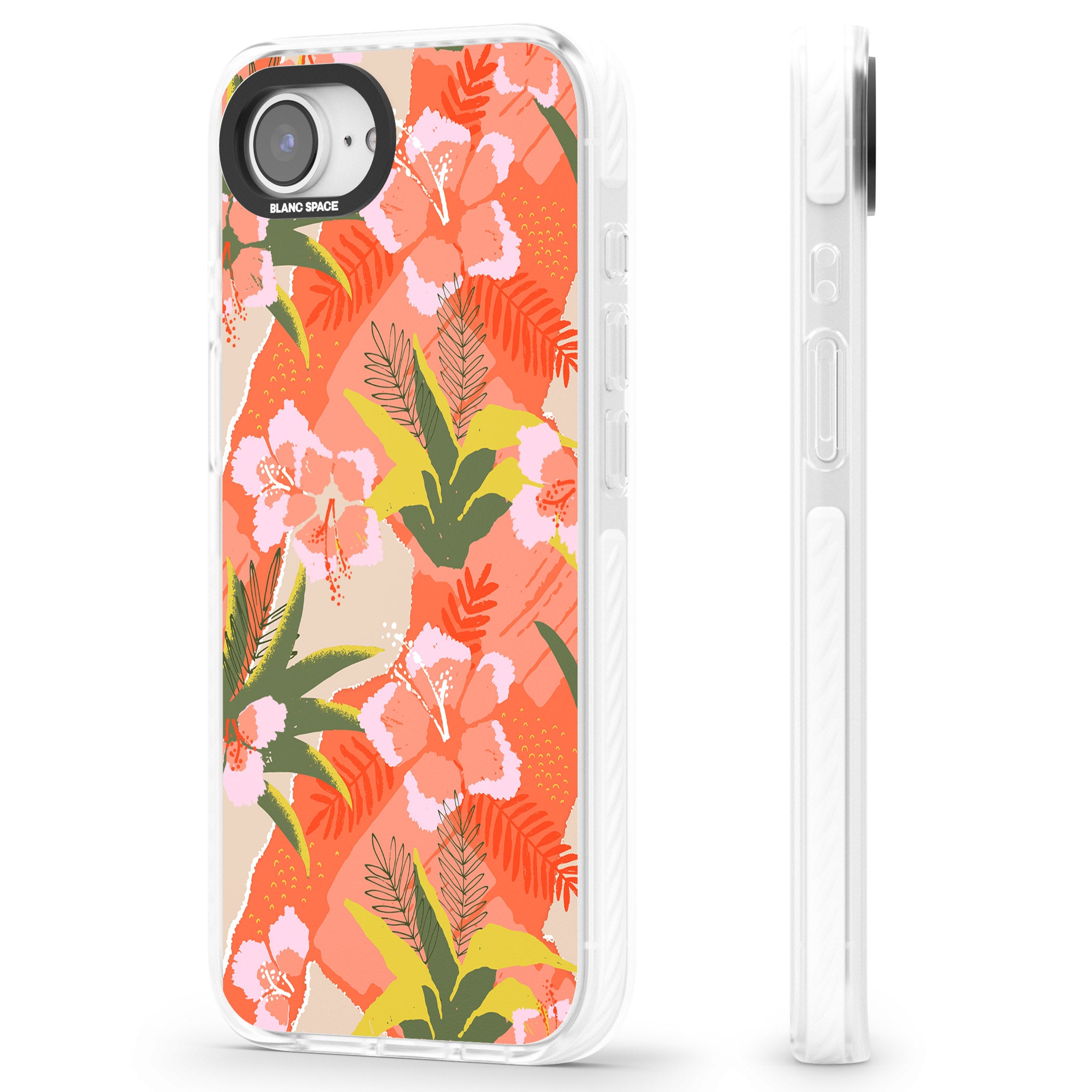 Hawaiian Flowers Abstract Pattern