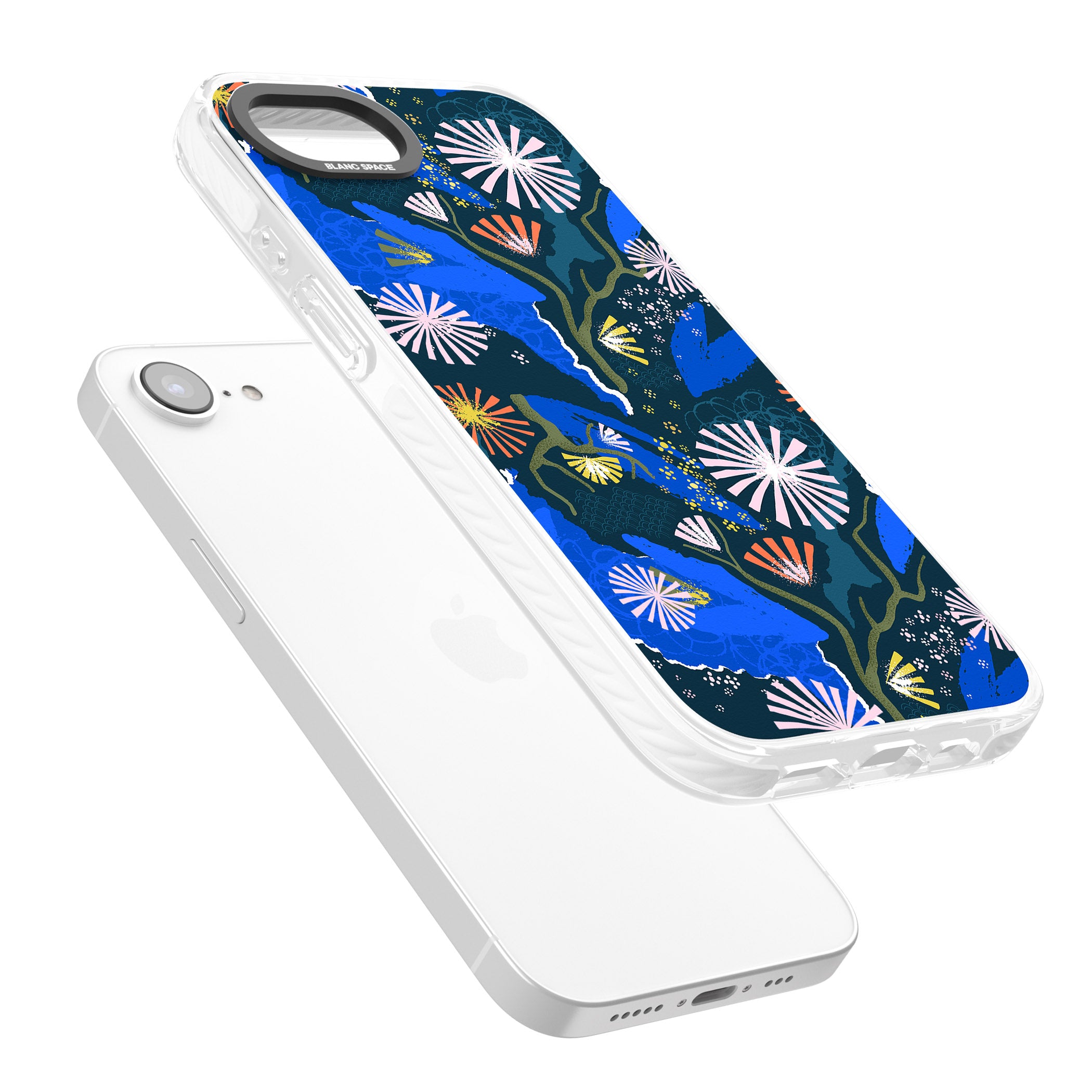 Dark Botanicals Abstract Pattern