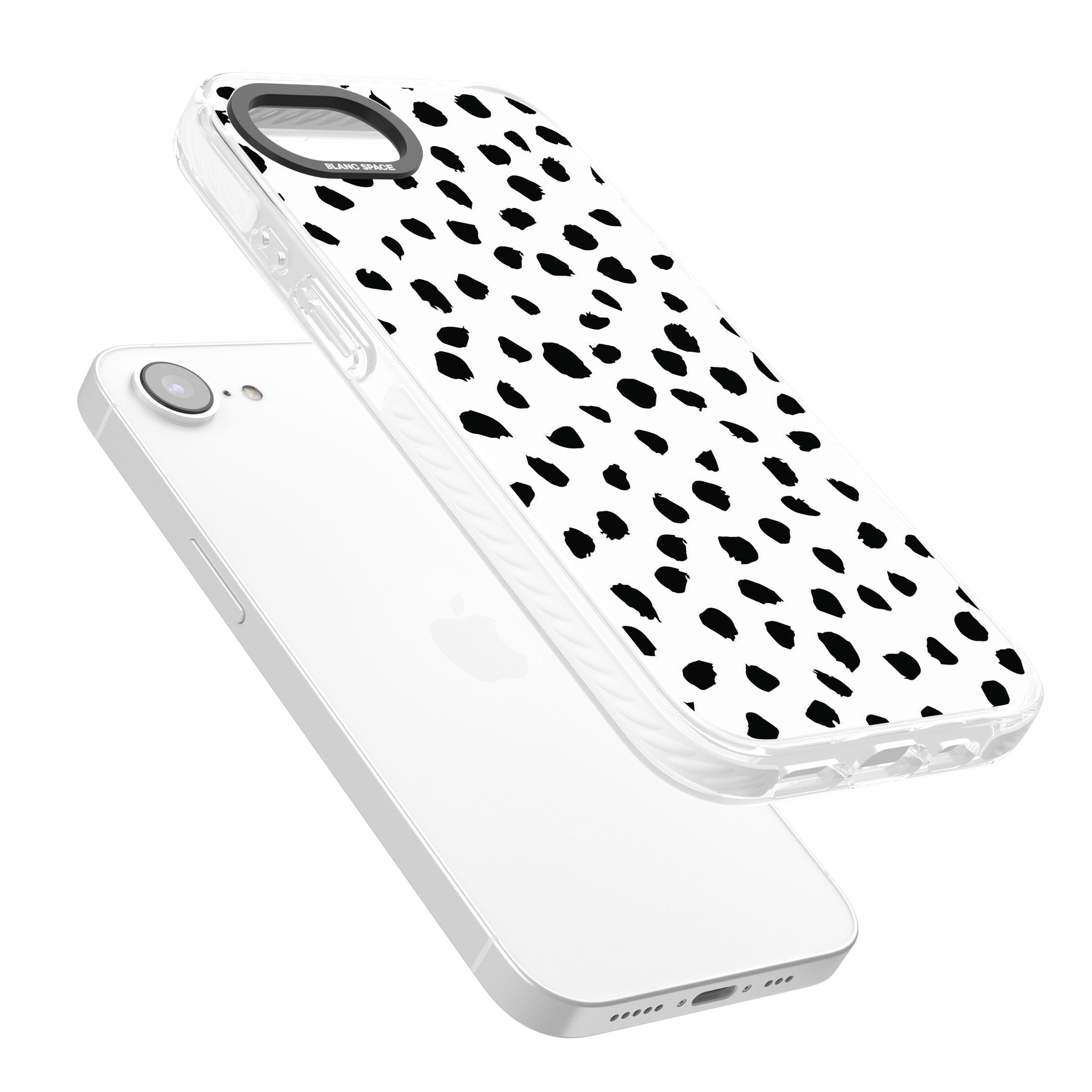 White Dalmatian Print
