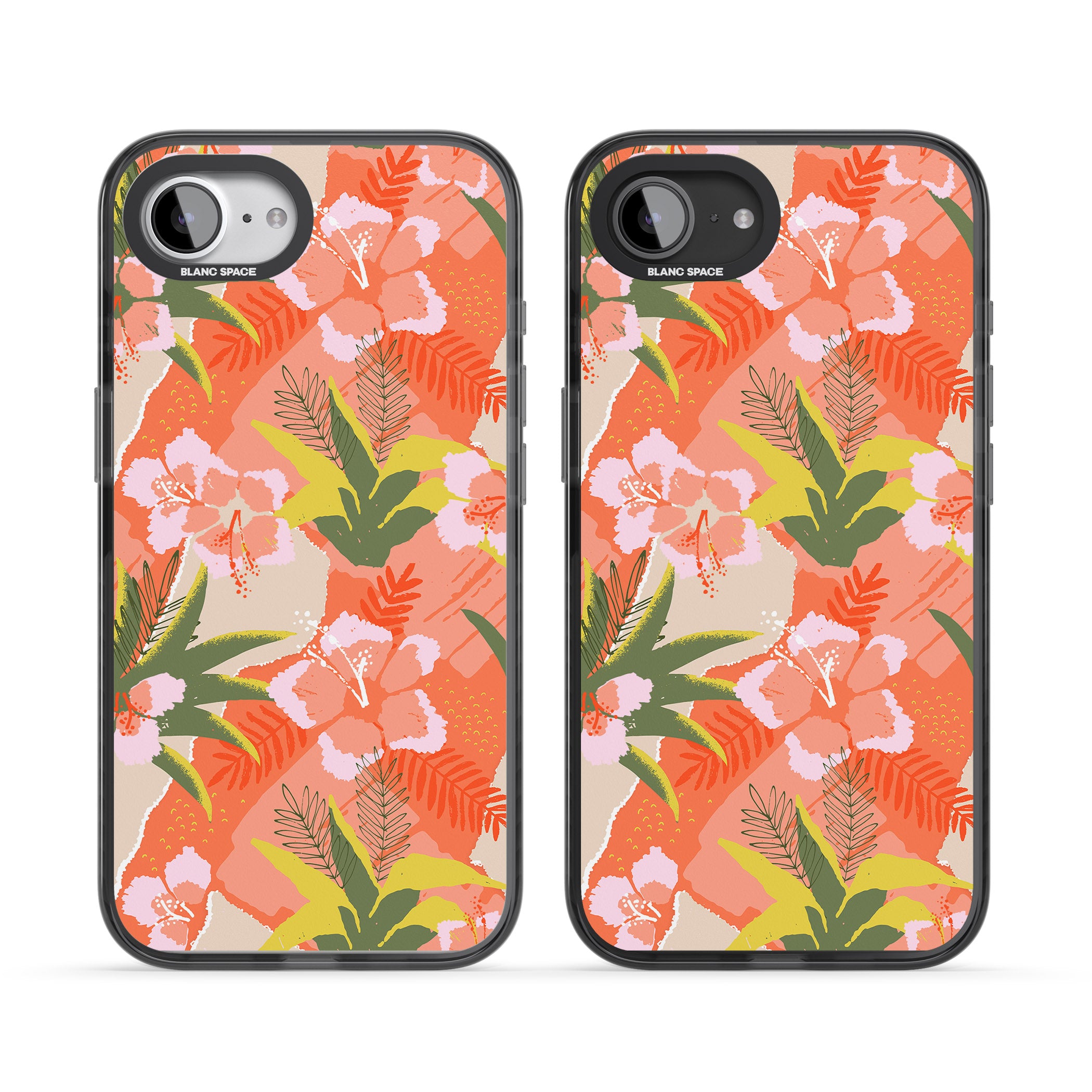 Hawaiian Flowers Abstract Pattern