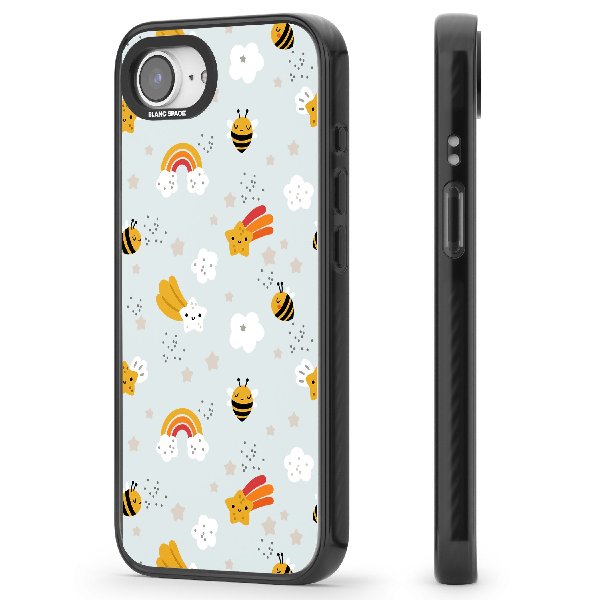 Sweet As Honey Patterns: Bees & Rainbows