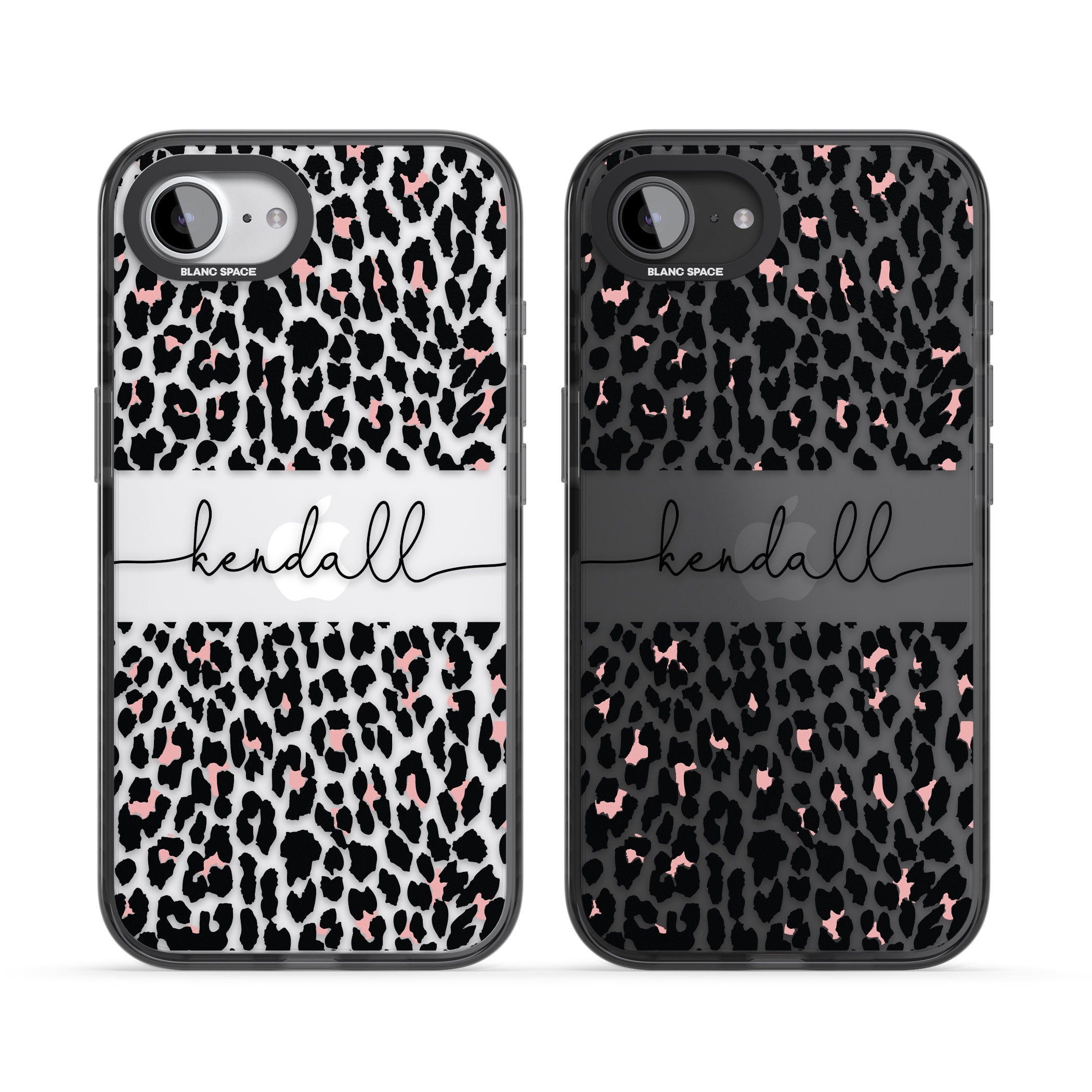 Personalised Cursive Leopard Spots