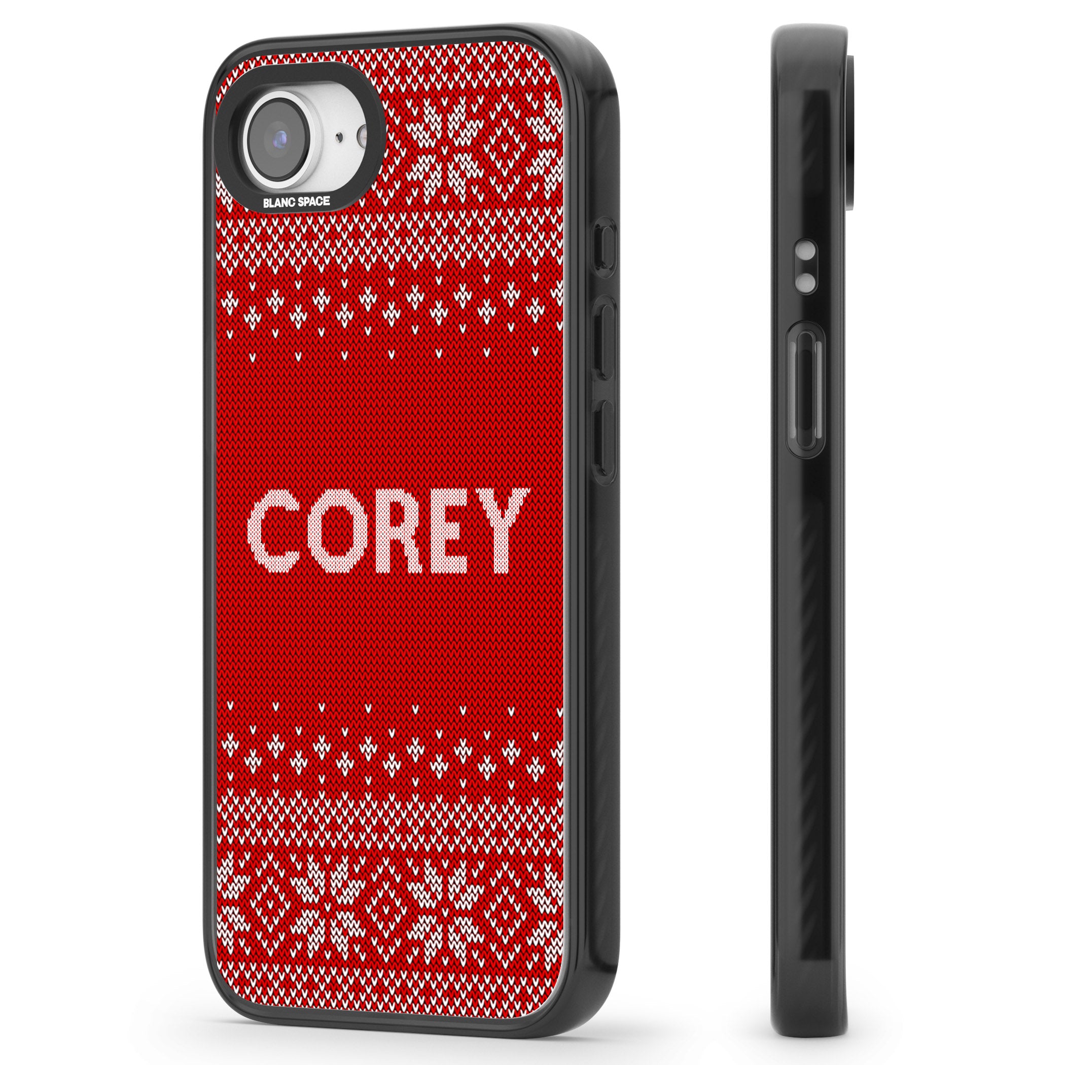 Personalised Red Christmas Knit