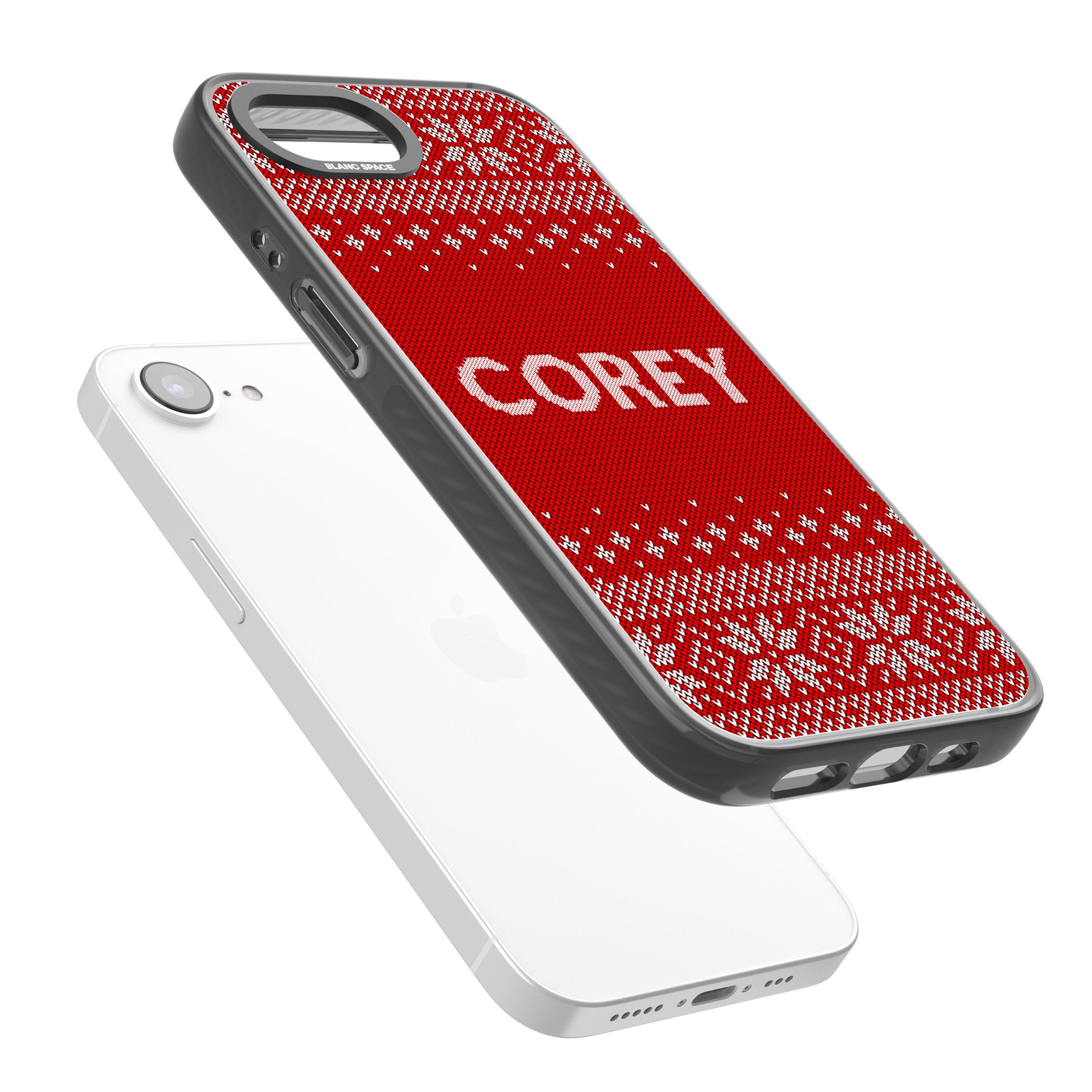 Personalised Red Christmas Knit