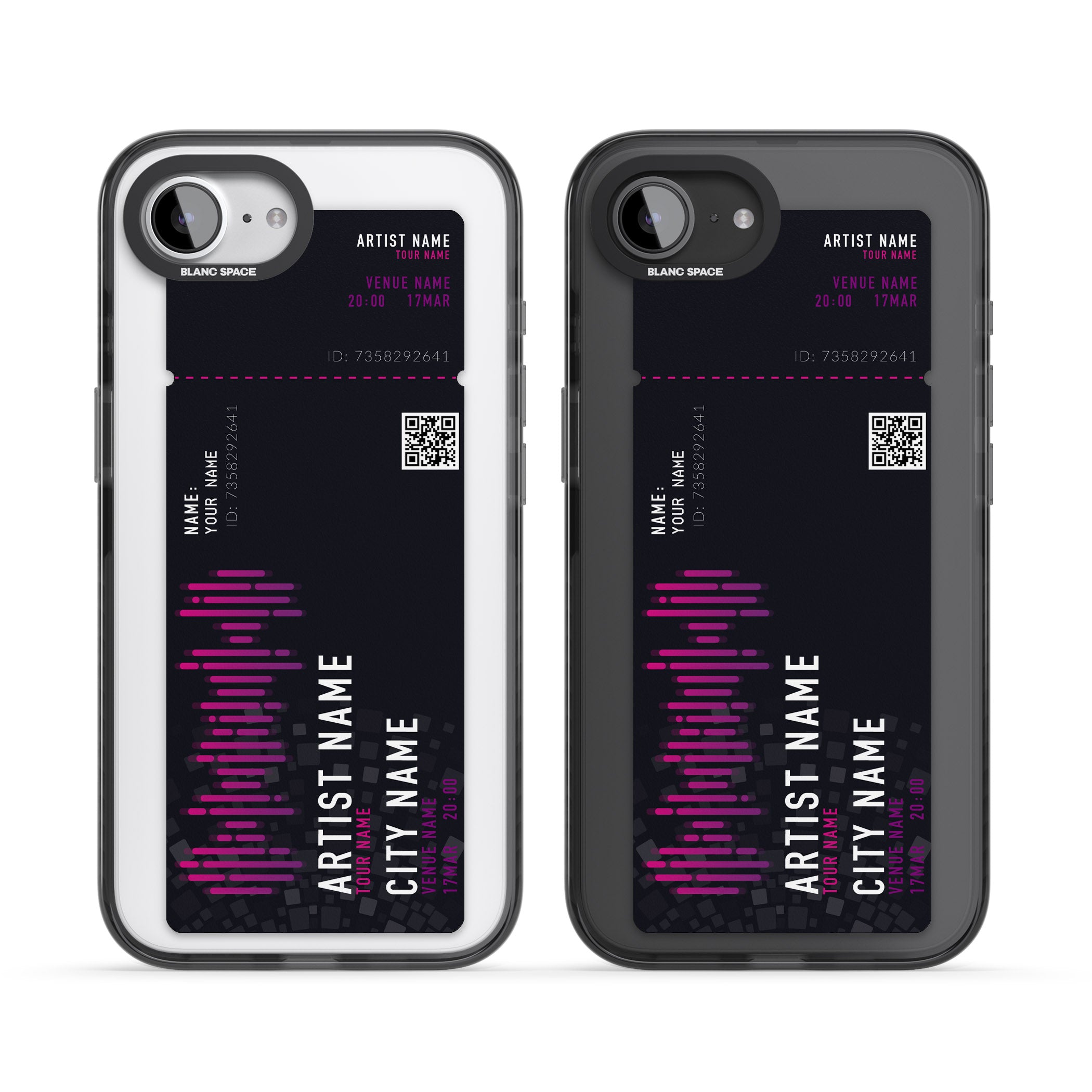 Personalised Concert Ticket