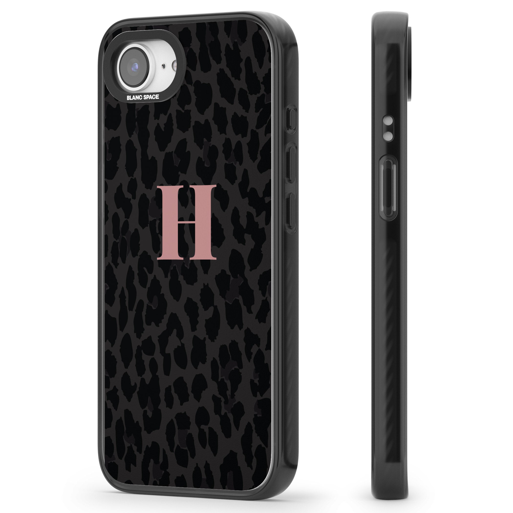 Personalised Pink Leopard Monogram