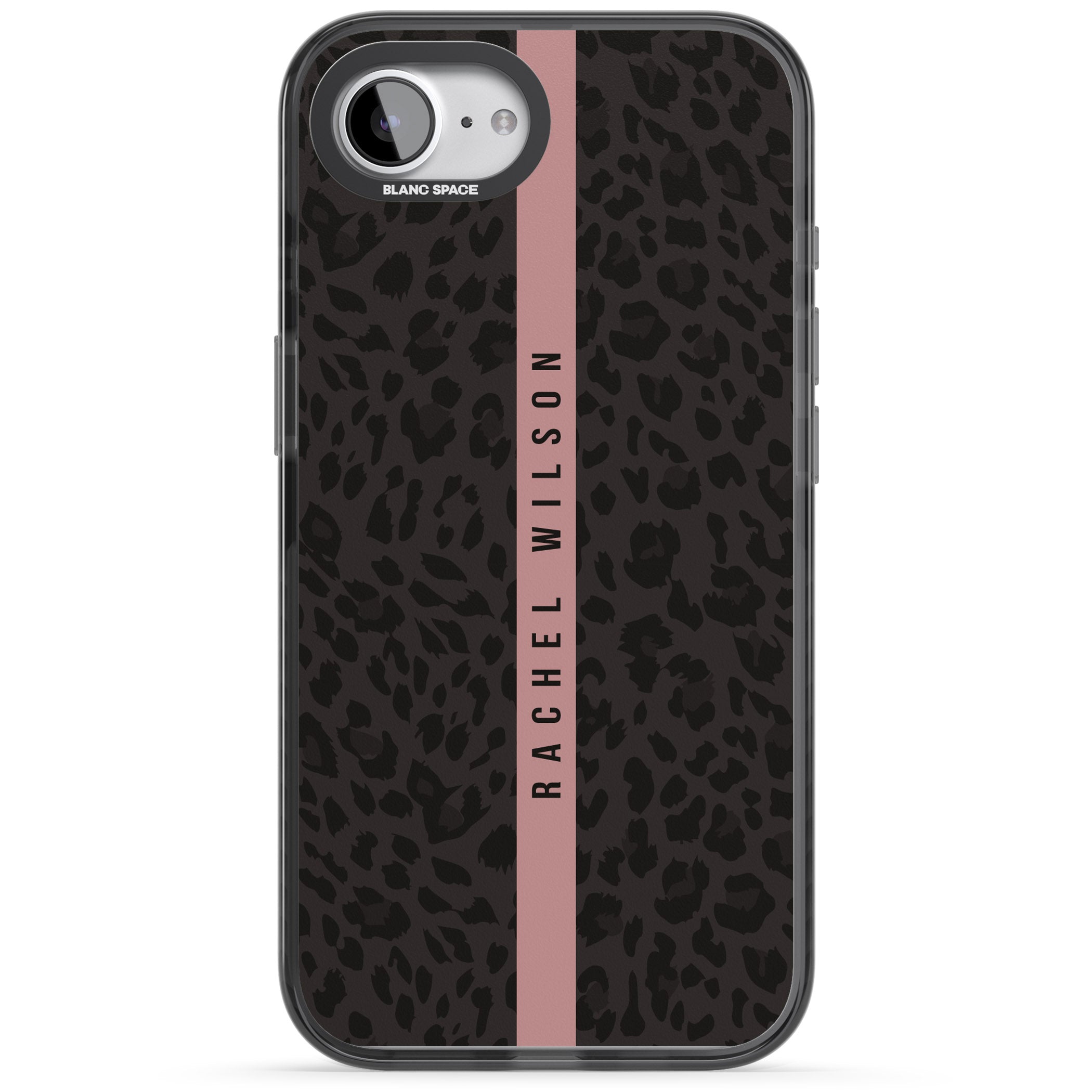 Personalised Pink Stripe Leopard