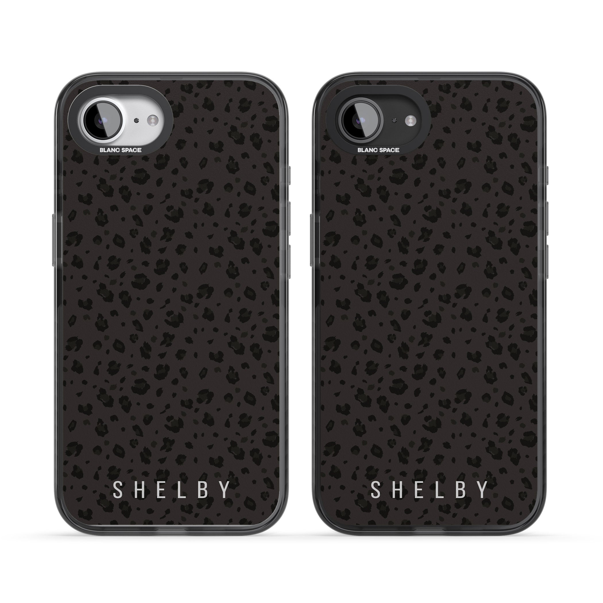 Personalised Dark Leopard Lettering