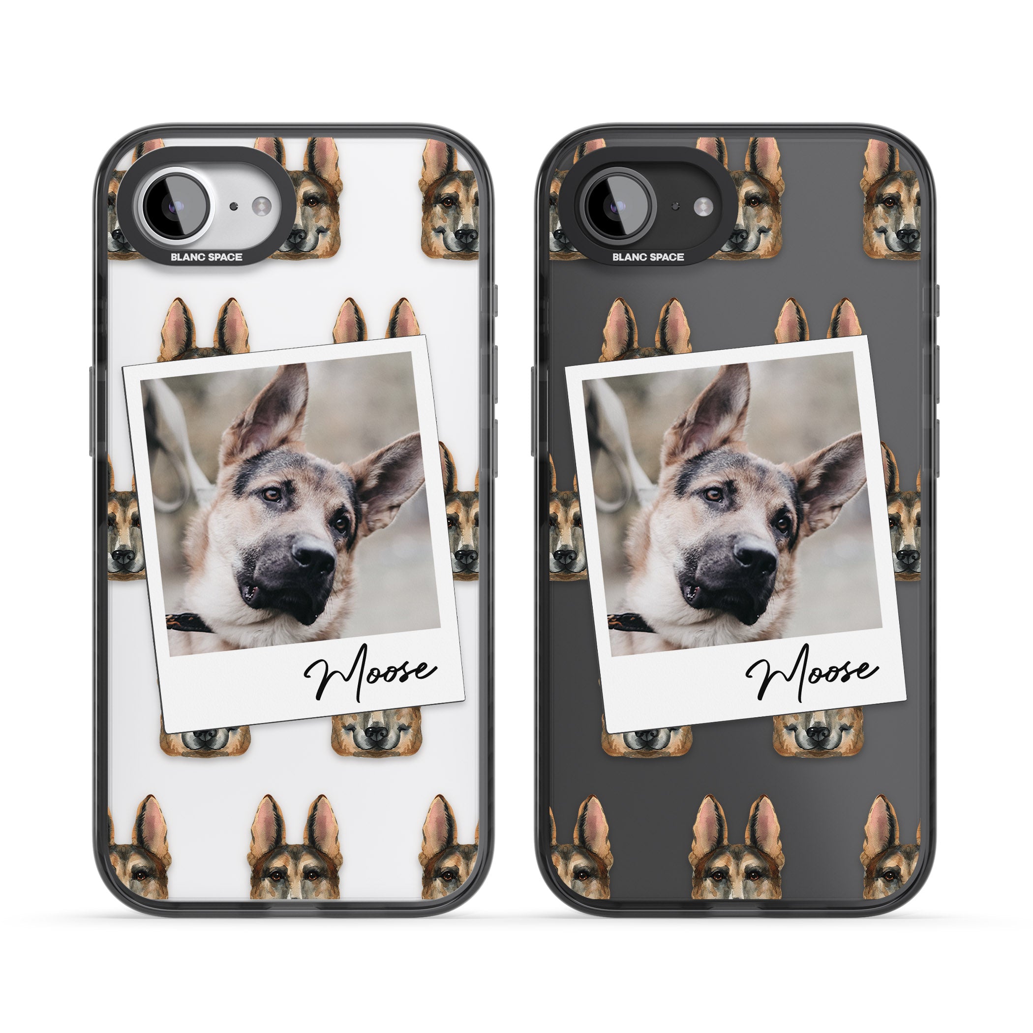 Personalised German Shepherd Instant Camera Photo