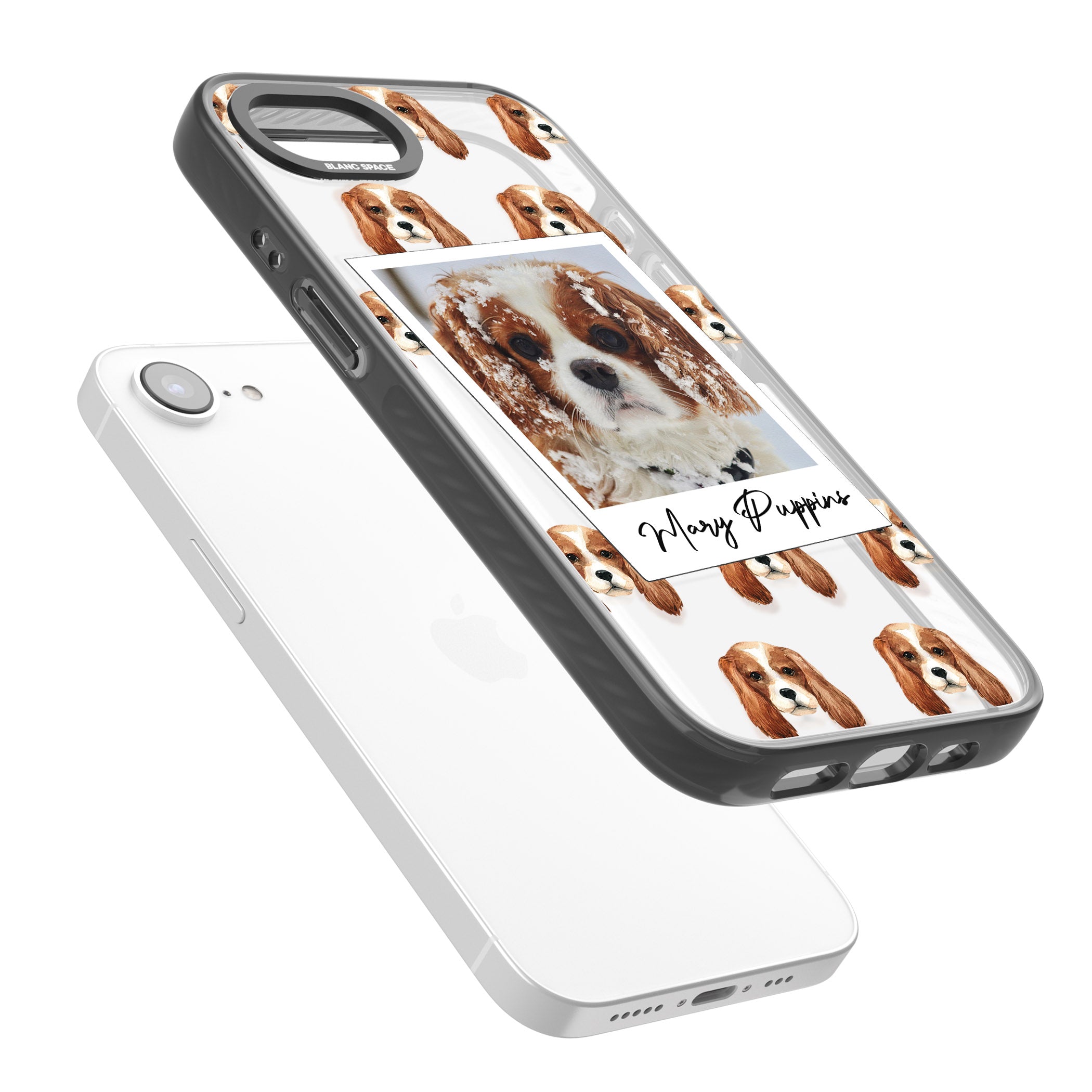 Personalised Cavalier King Charles Instant Camera Photo