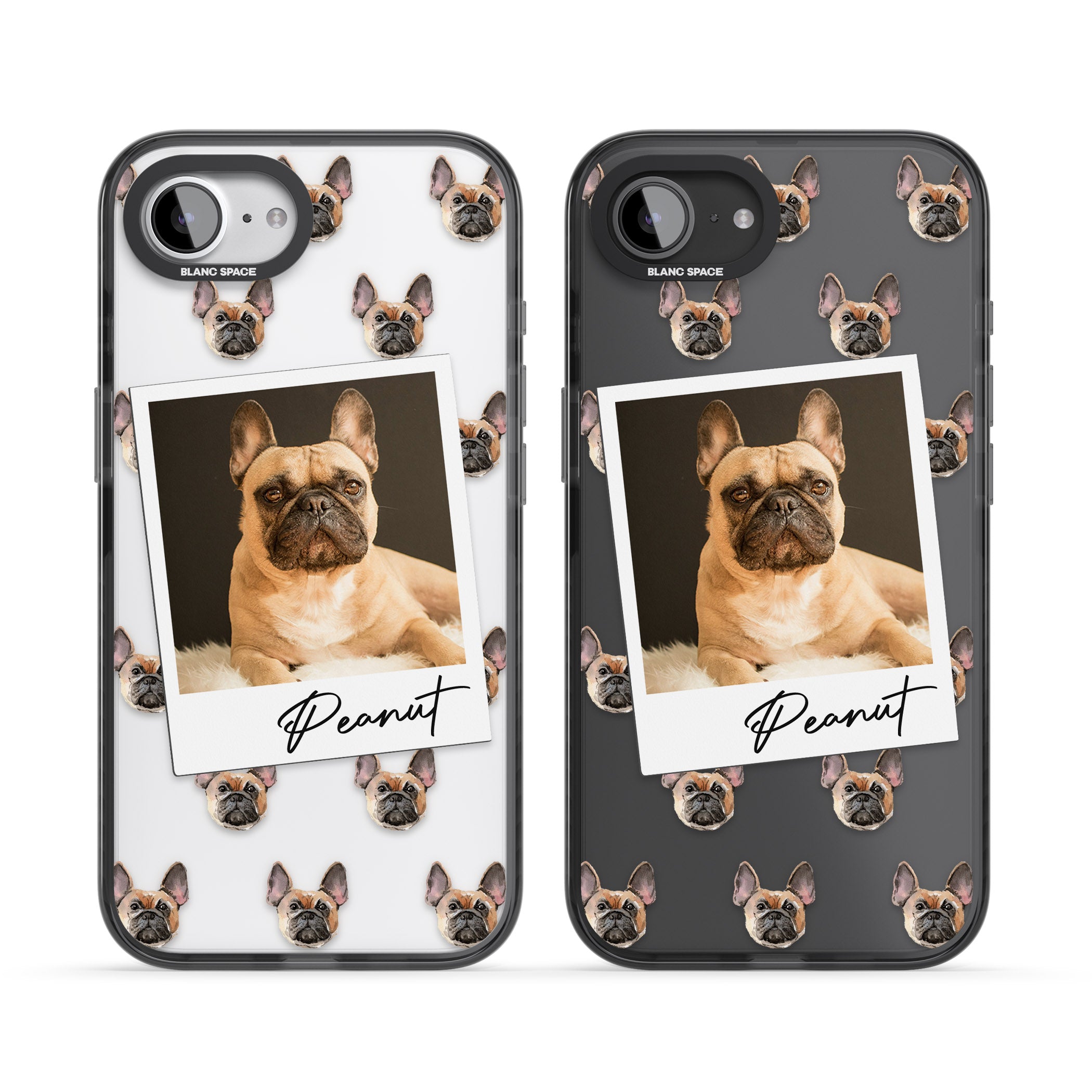 Personalised Tan French Bulldog Instant Camera Photo