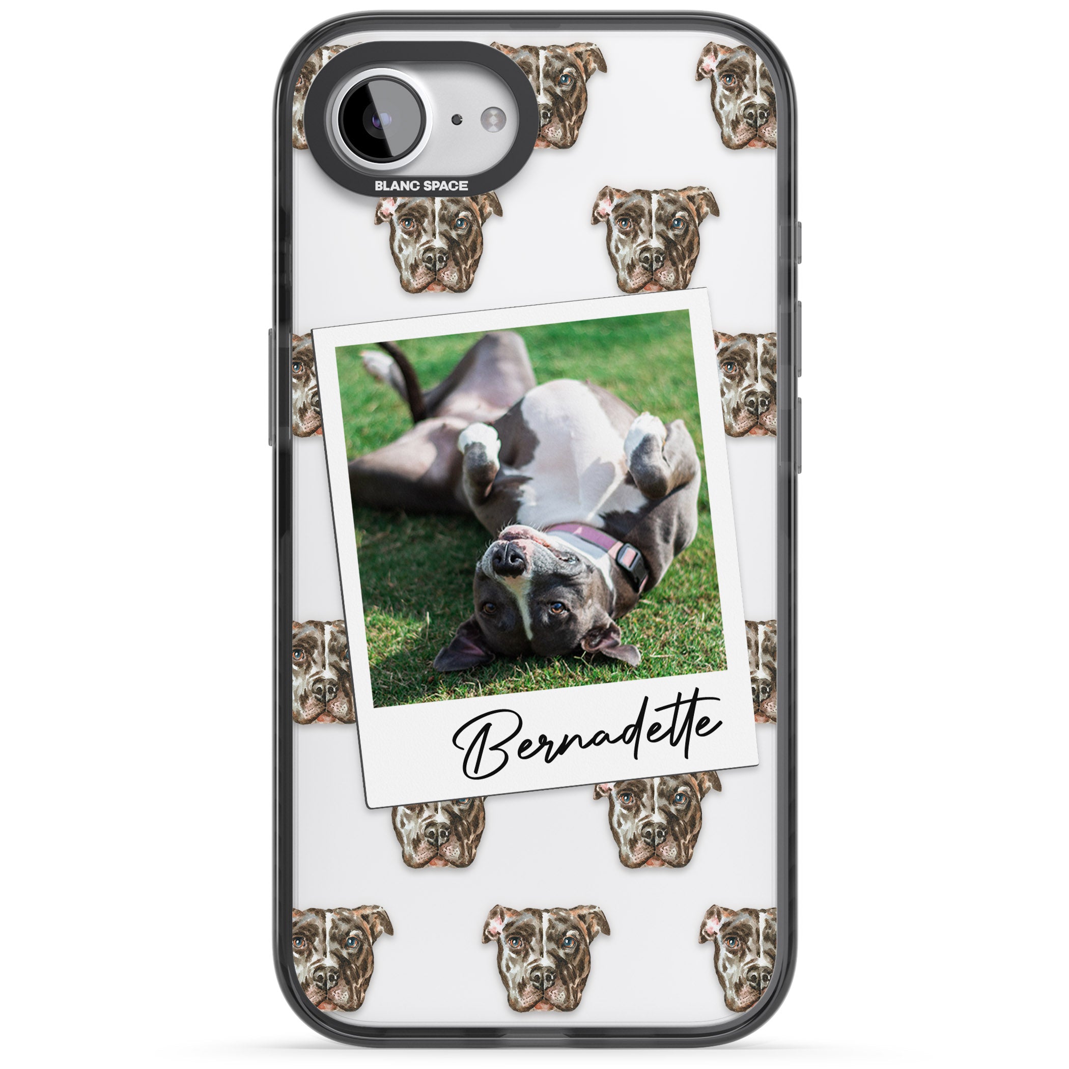 Personalised Staffordshire Bull Terrier Instant Camera Photo