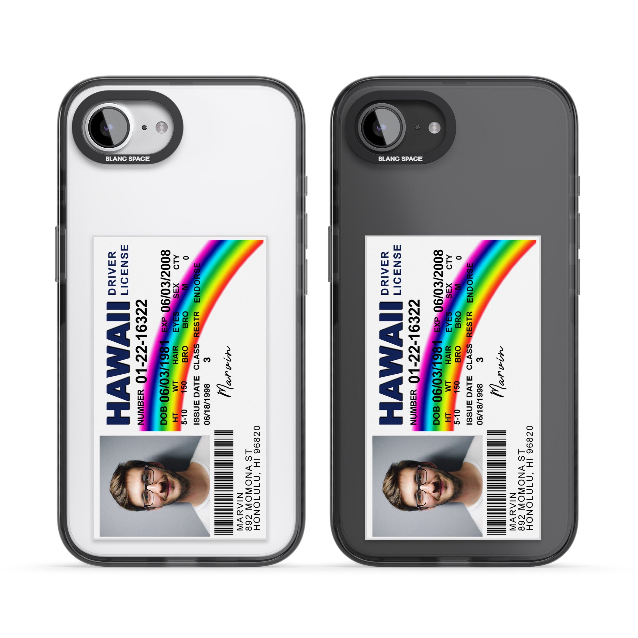 Personalised Hawaii Driving License