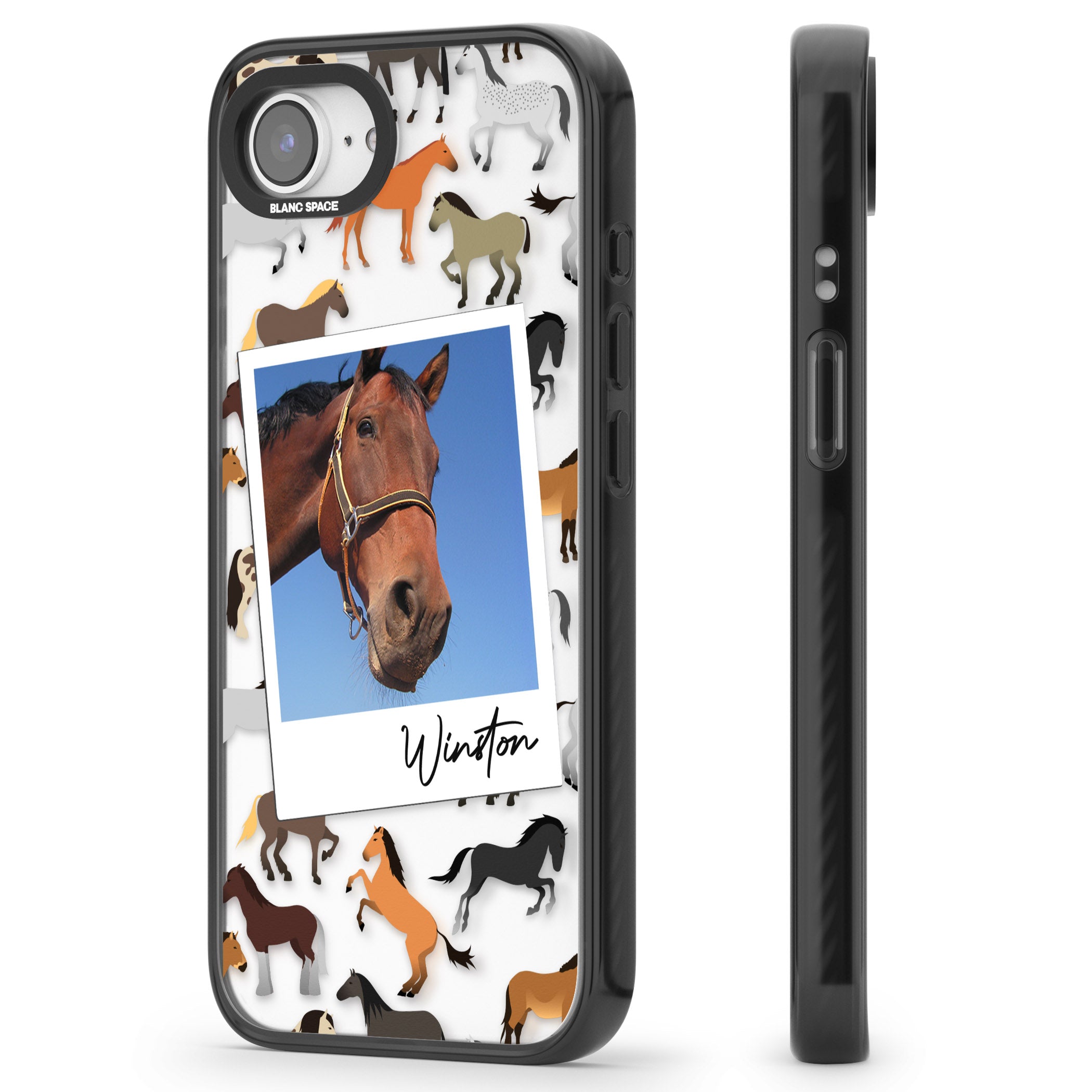 Personalised Horse Polaroid
