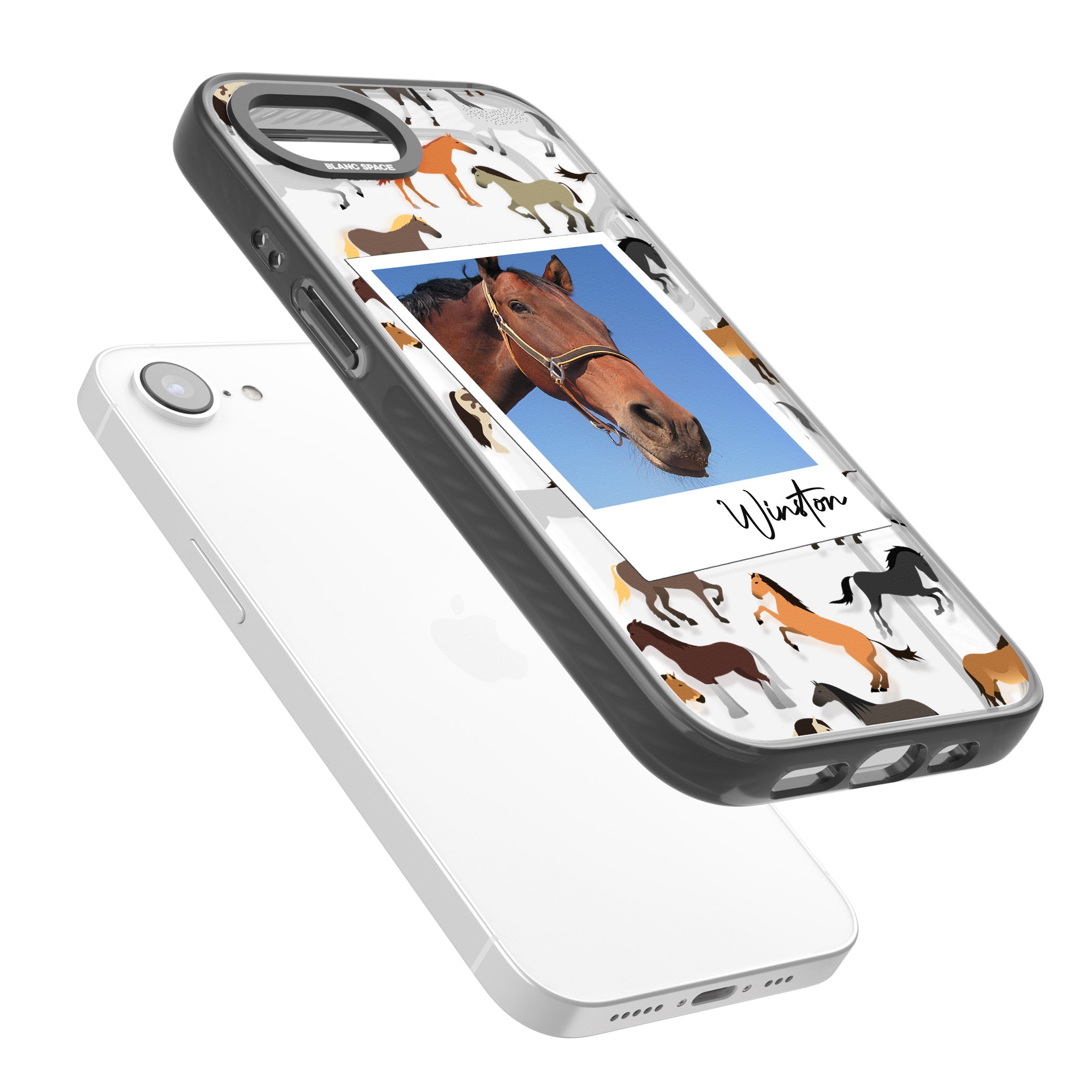 Personalised Horse Polaroid