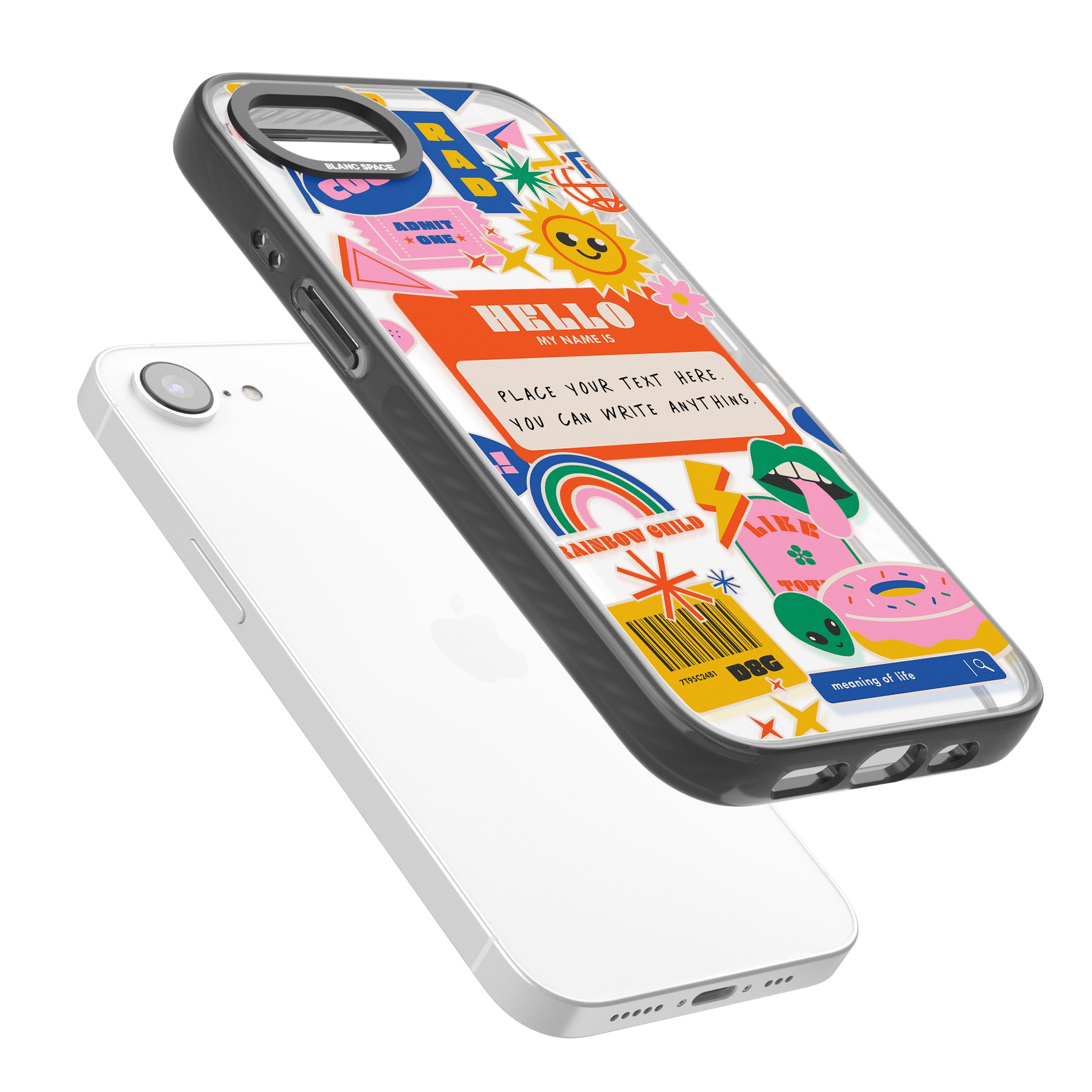 Personalised Retro Vibes Sticker