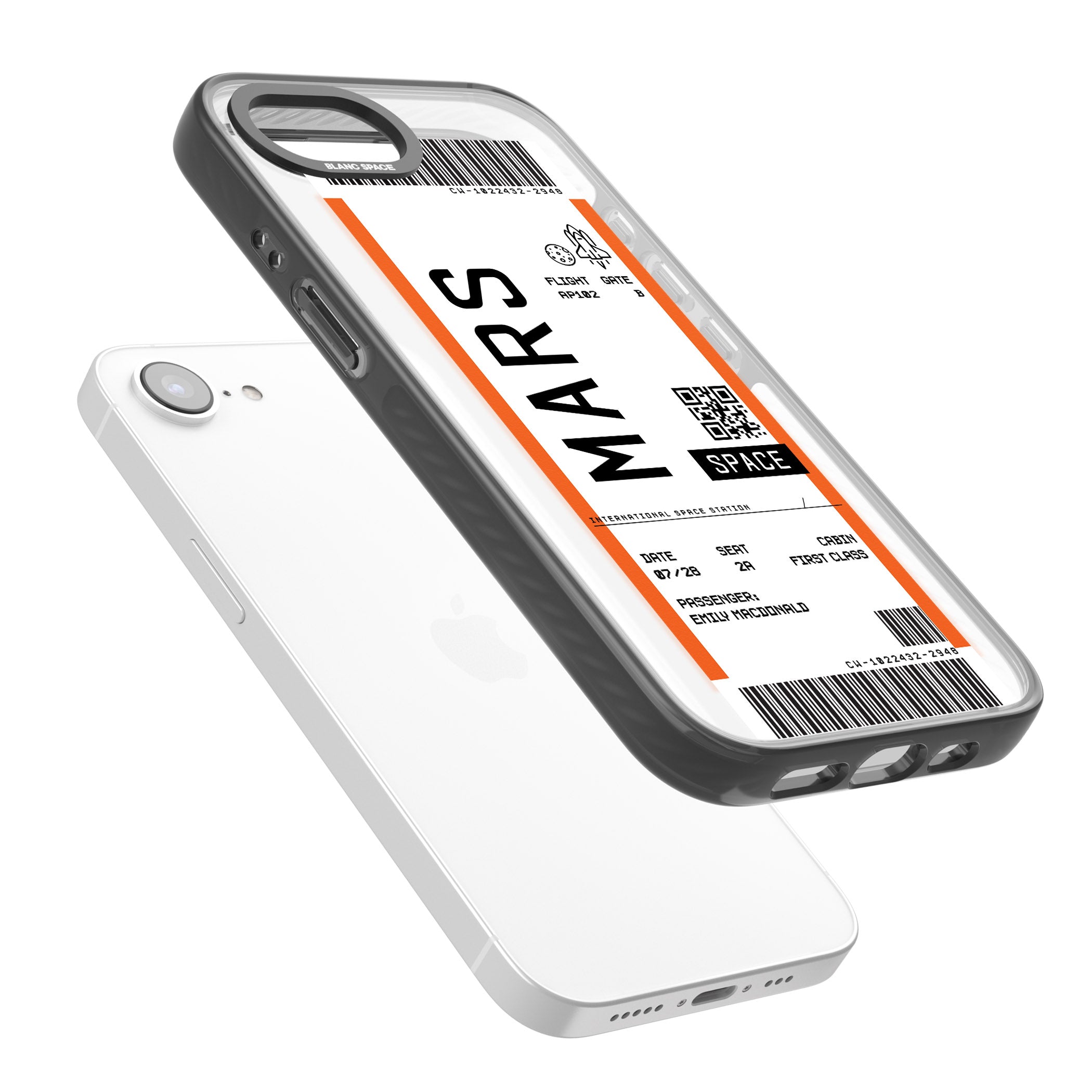 Personalised Mars Travel Ticket