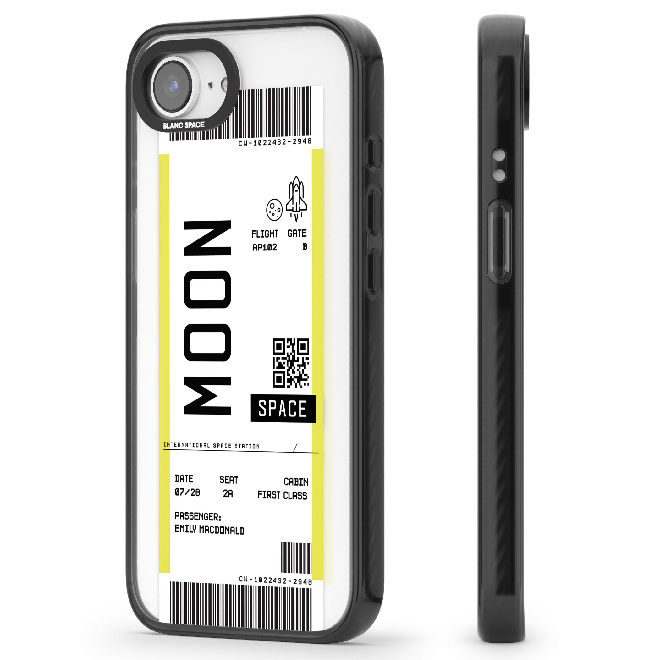 Personalised Moon Travel Ticket