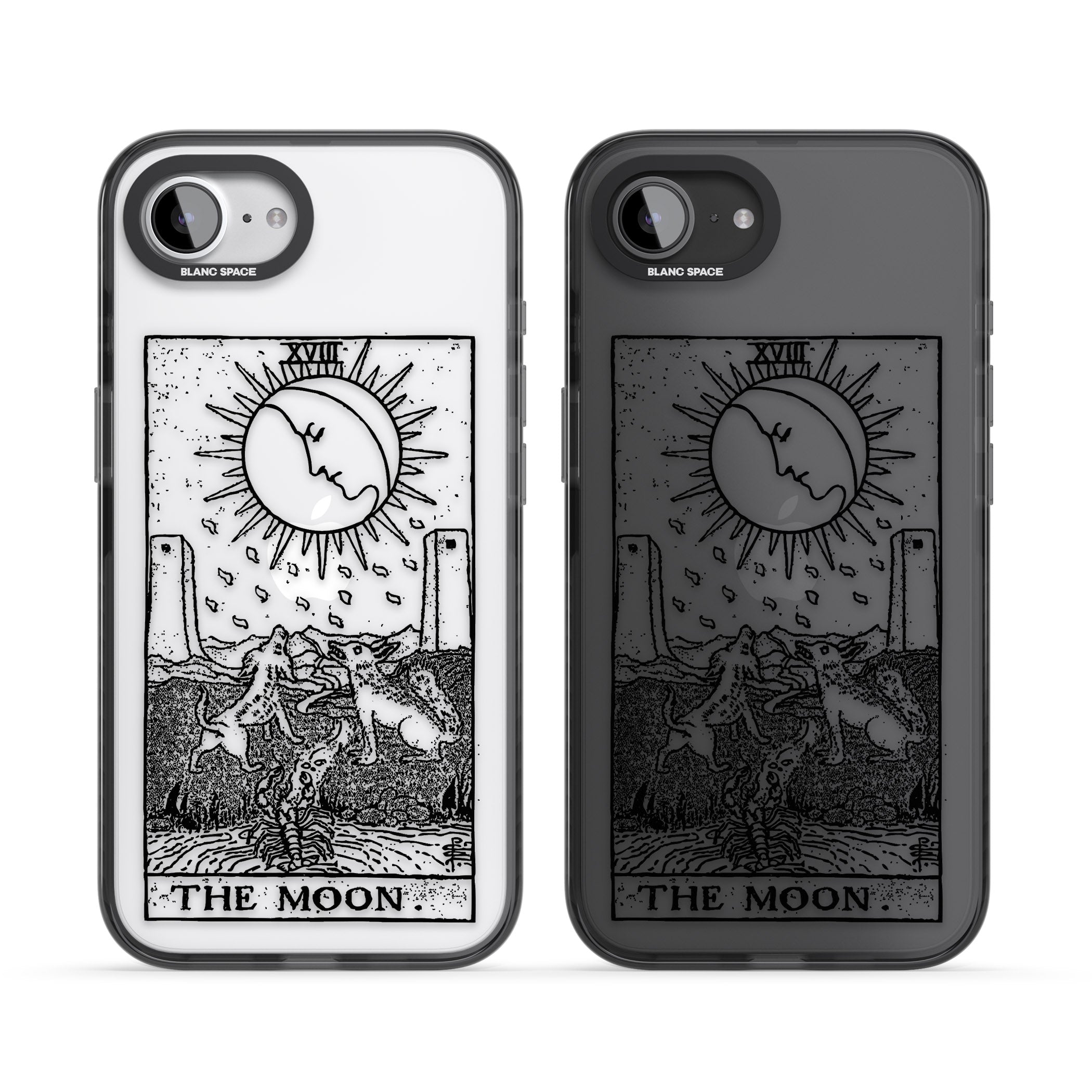 Personalised The Moon Tarot Card (Clear)
