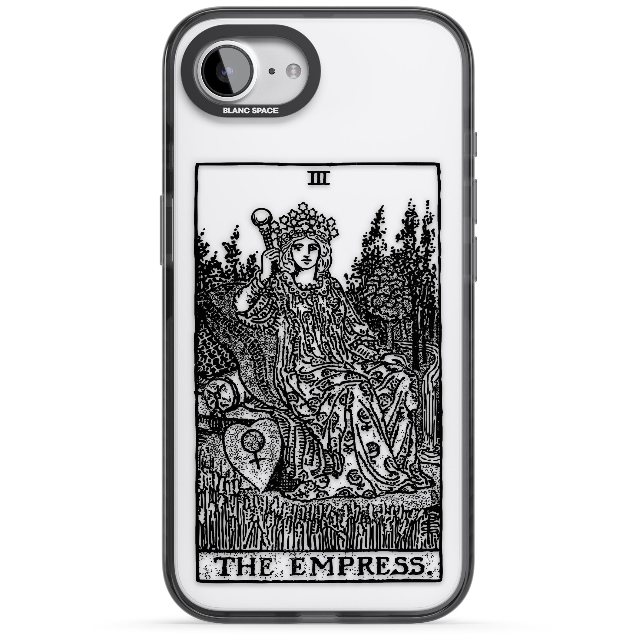 Personalised The Empress Tarot Card (Clear)