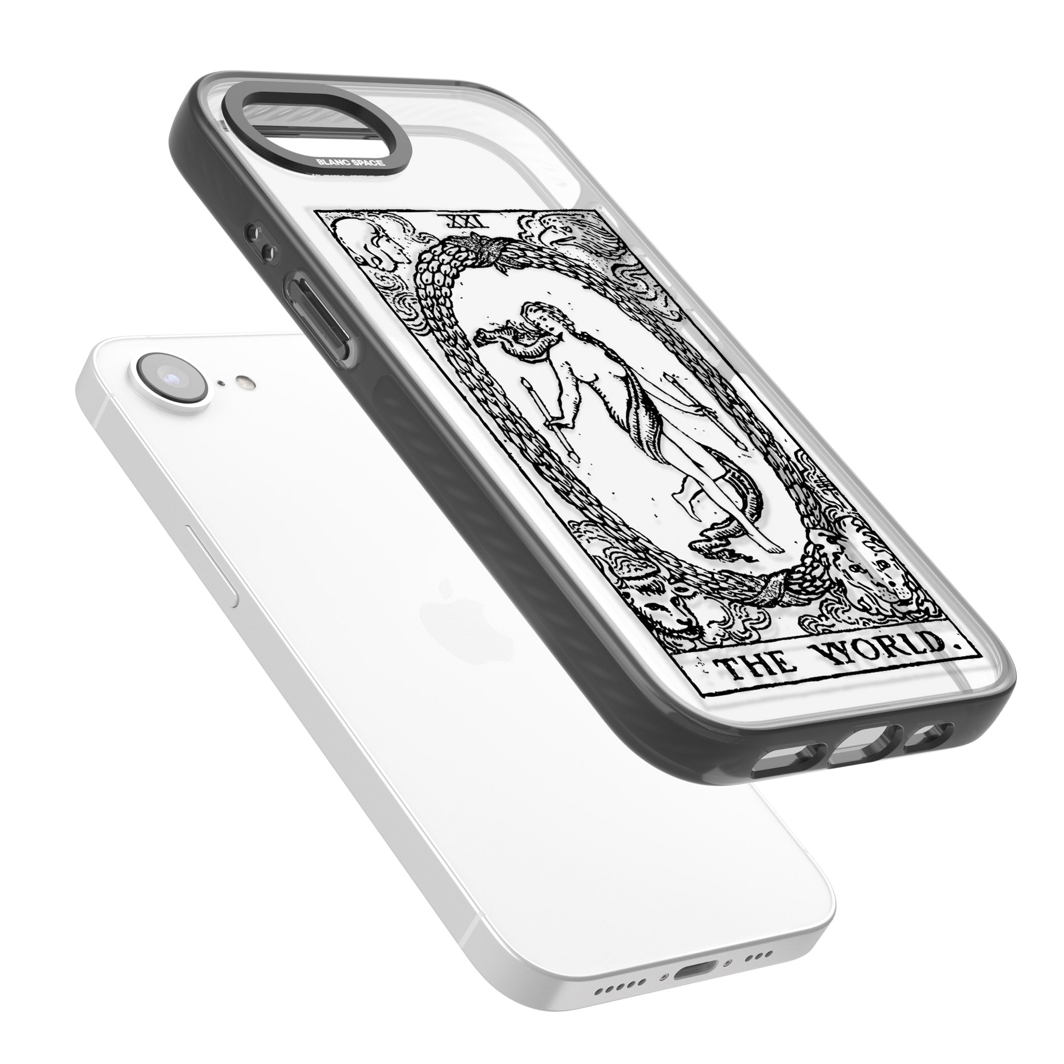 Personalised The World Tarot Card (Clear)