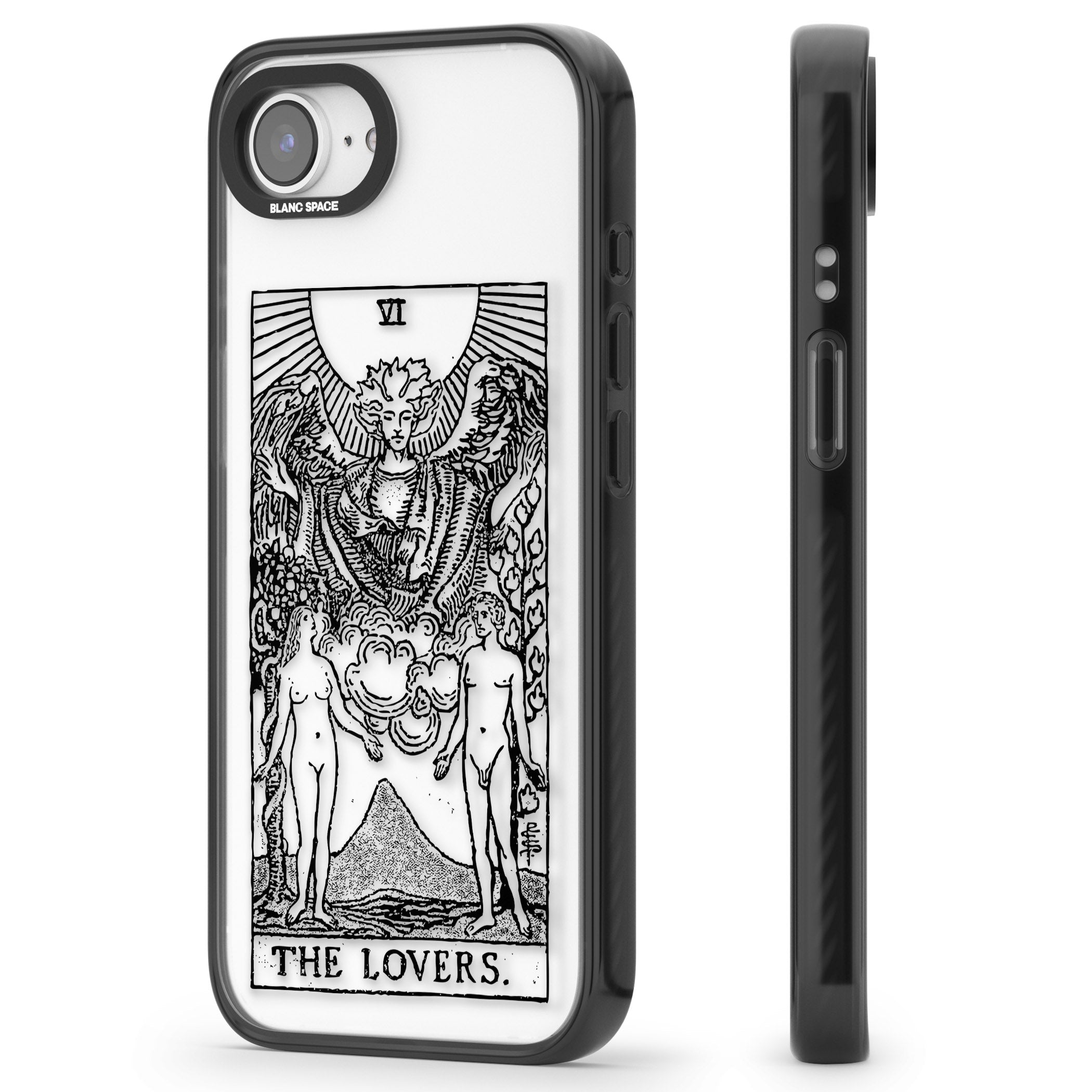 Personalised The Lovers Tarot Card (Clear)