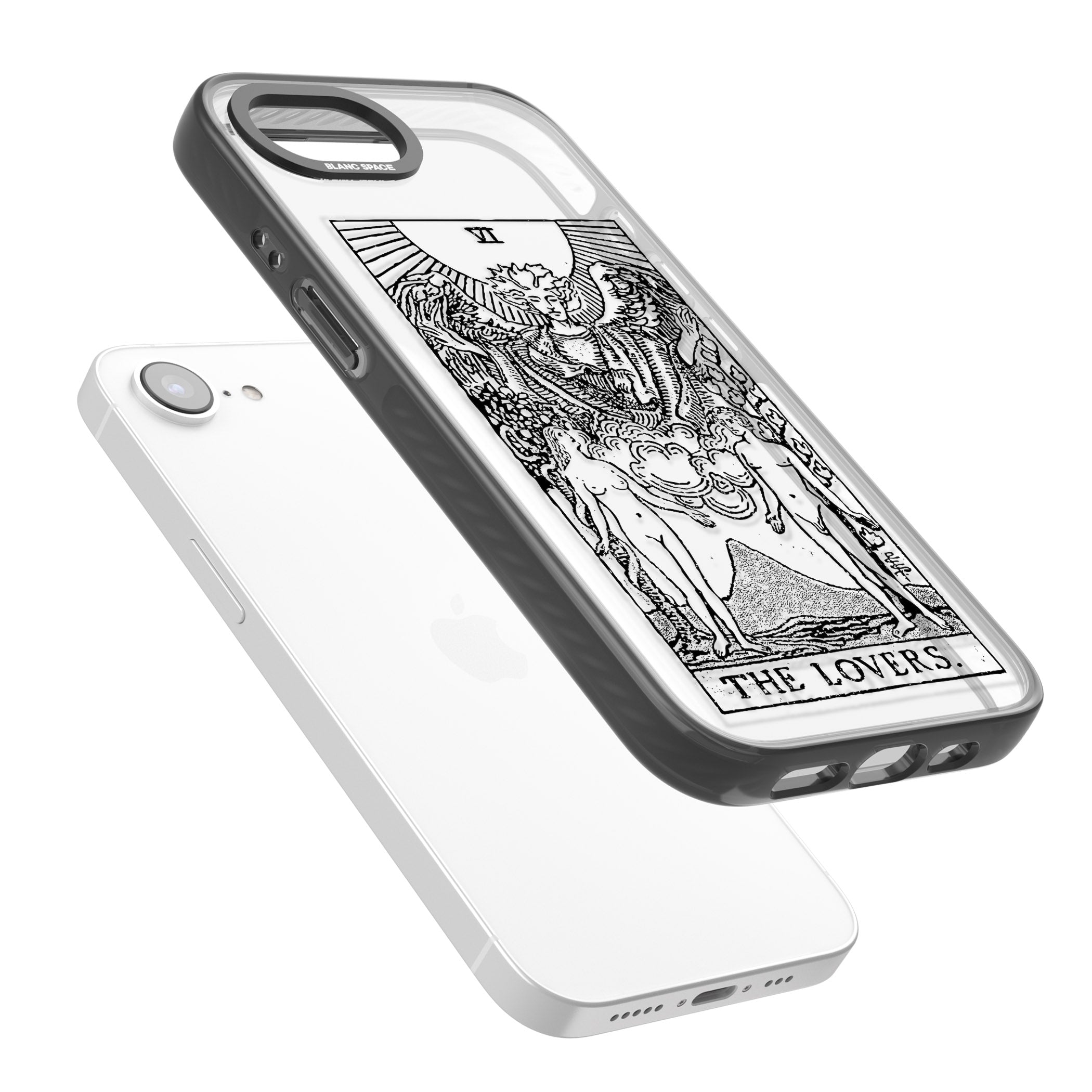 Personalised The Lovers Tarot Card (Clear)