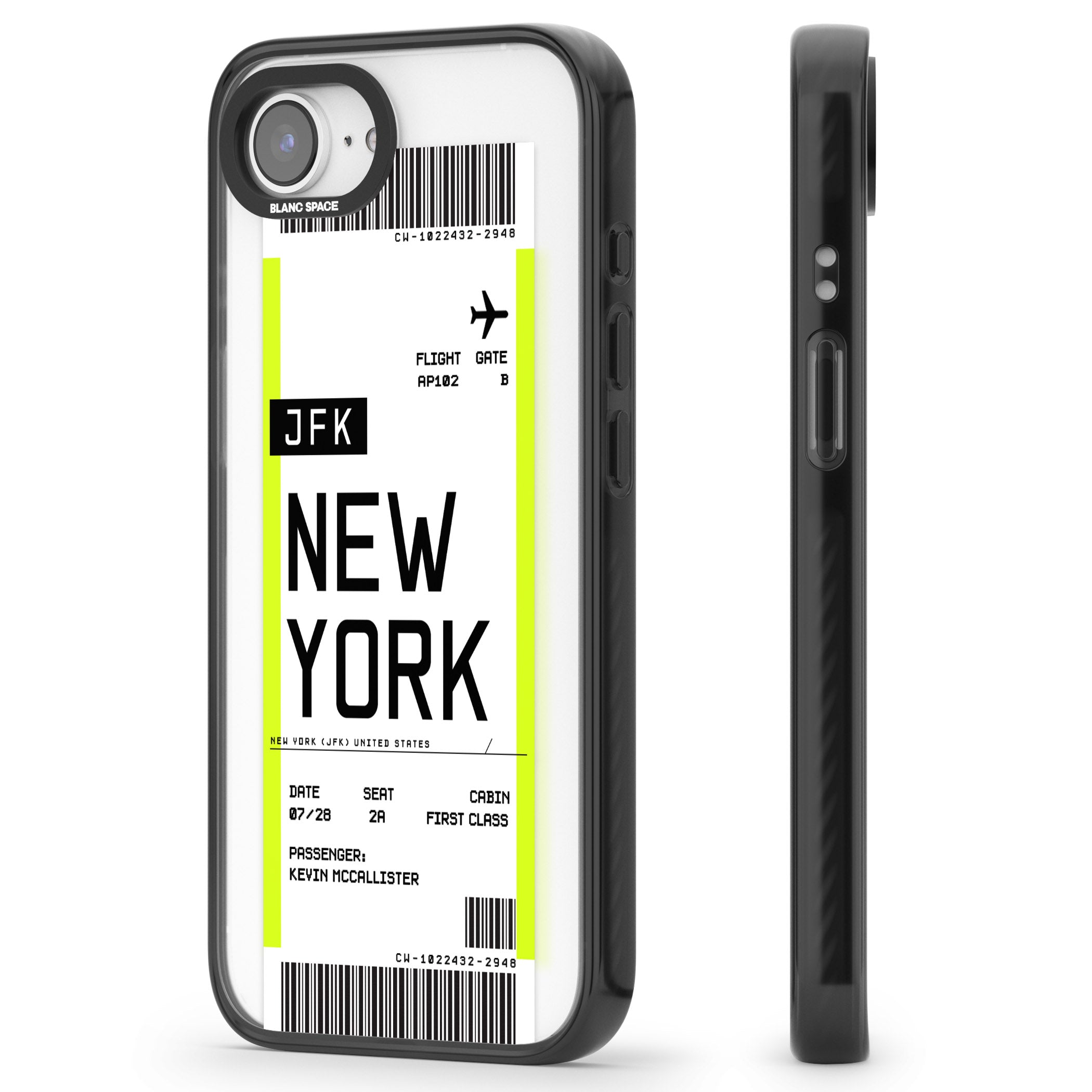 Personalised New York Boarding Pass