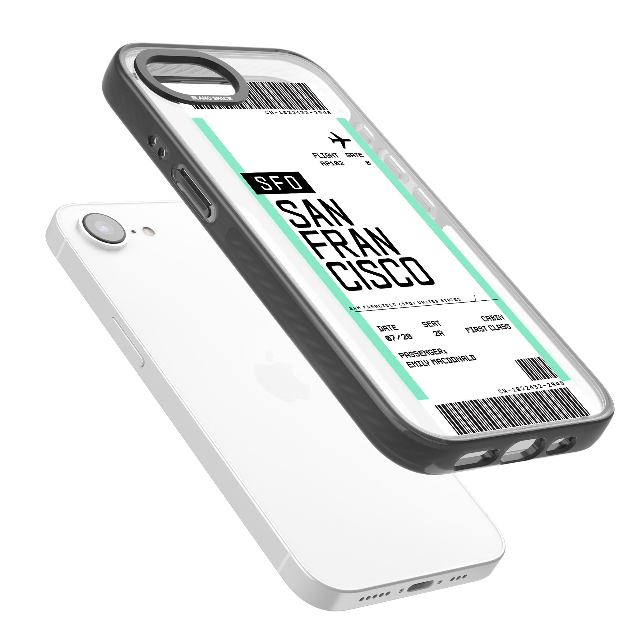 Personalised San Francisco Boarding Pass