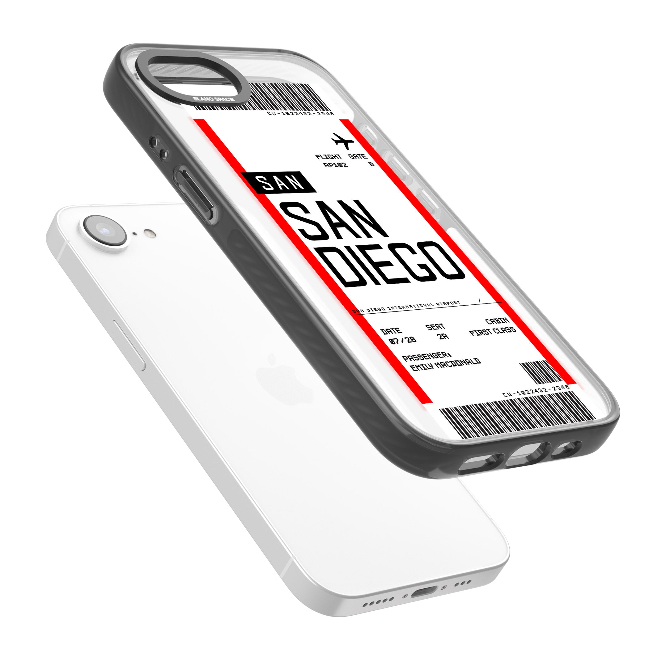 Personalised San Diego Boarding Pass