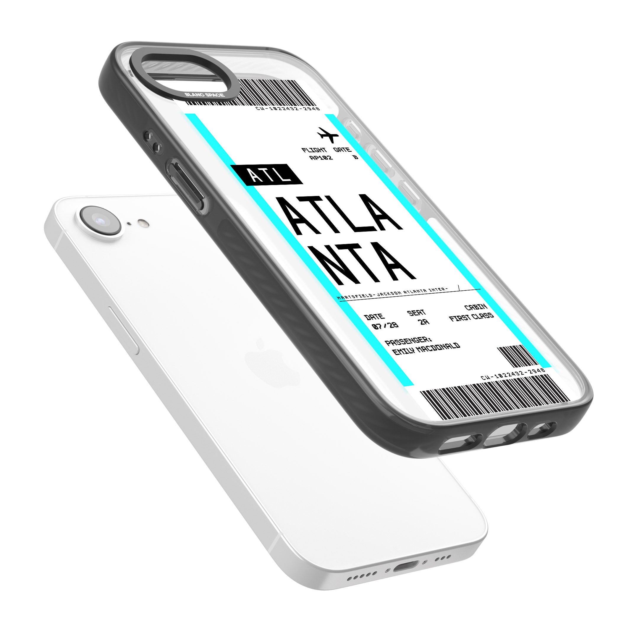 Personalised Atlanta Boarding Pass