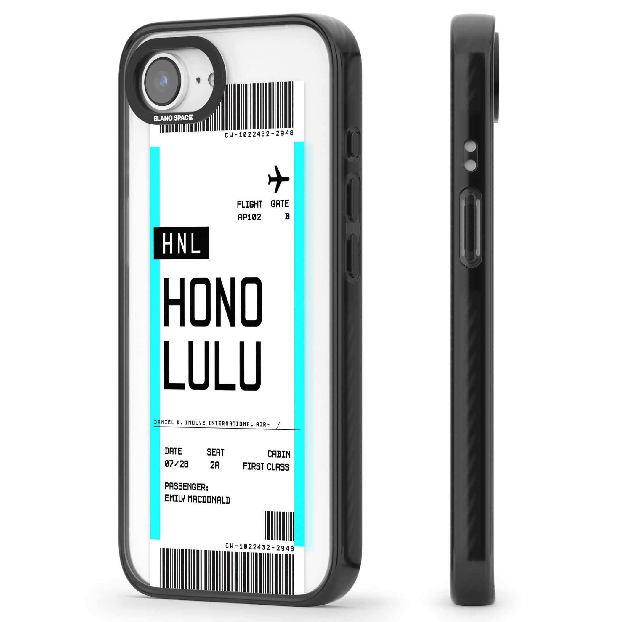 Personalised Honolulu Boarding Pass