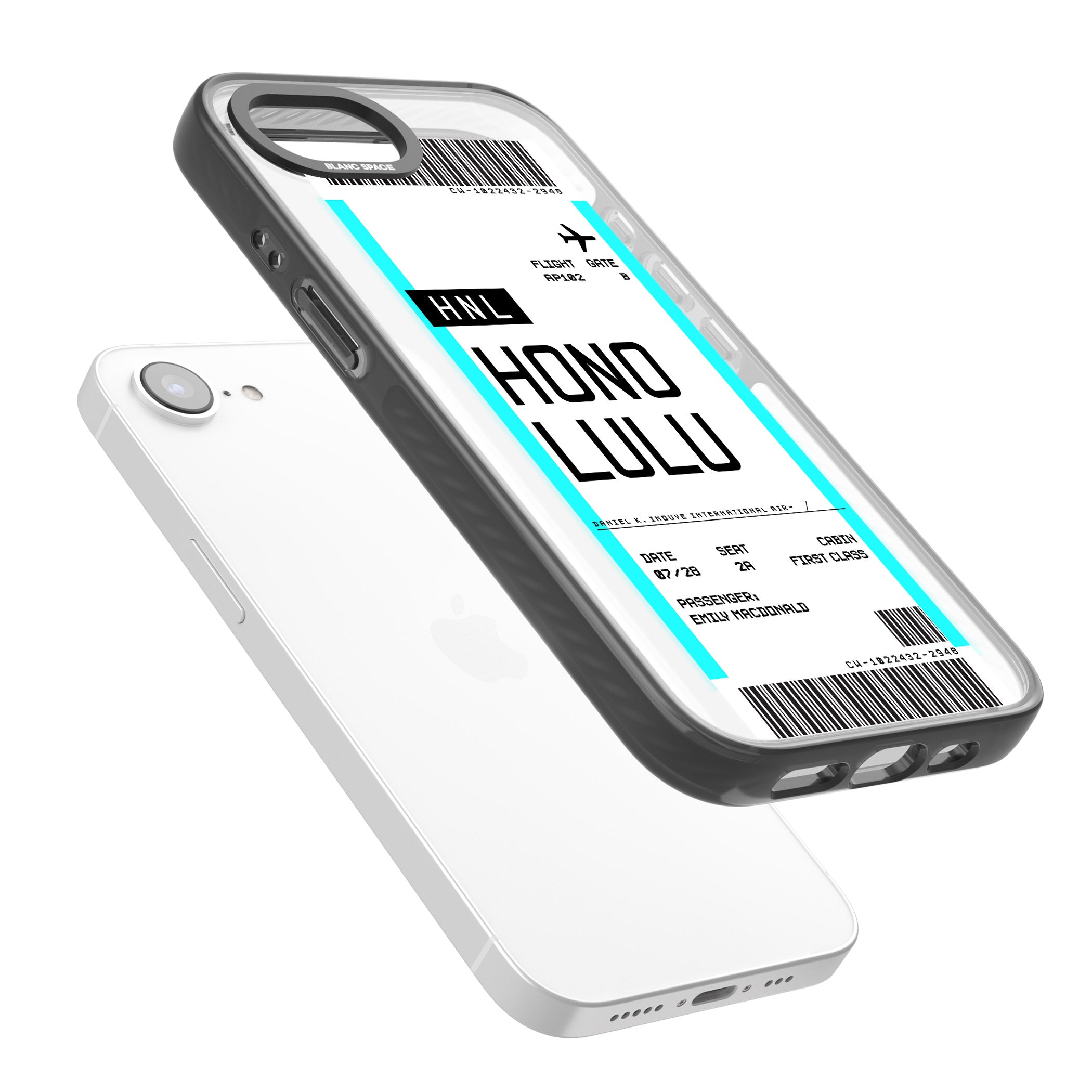 Personalised Honolulu Boarding Pass
