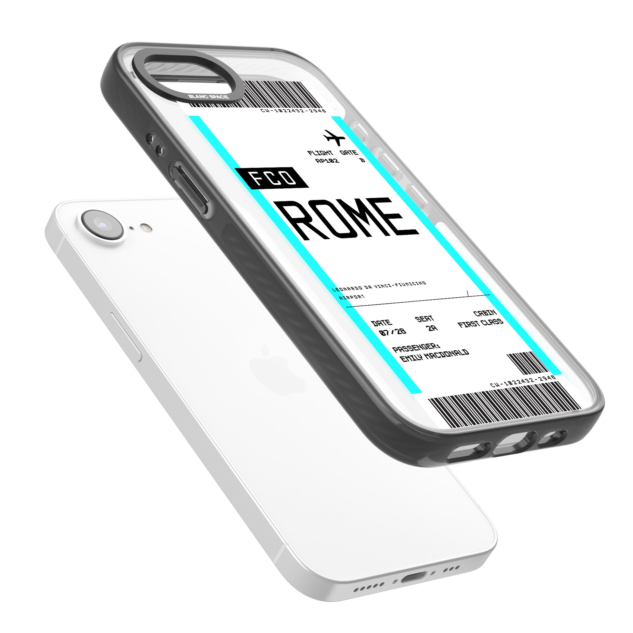 Personalised Rome Boarding Pass