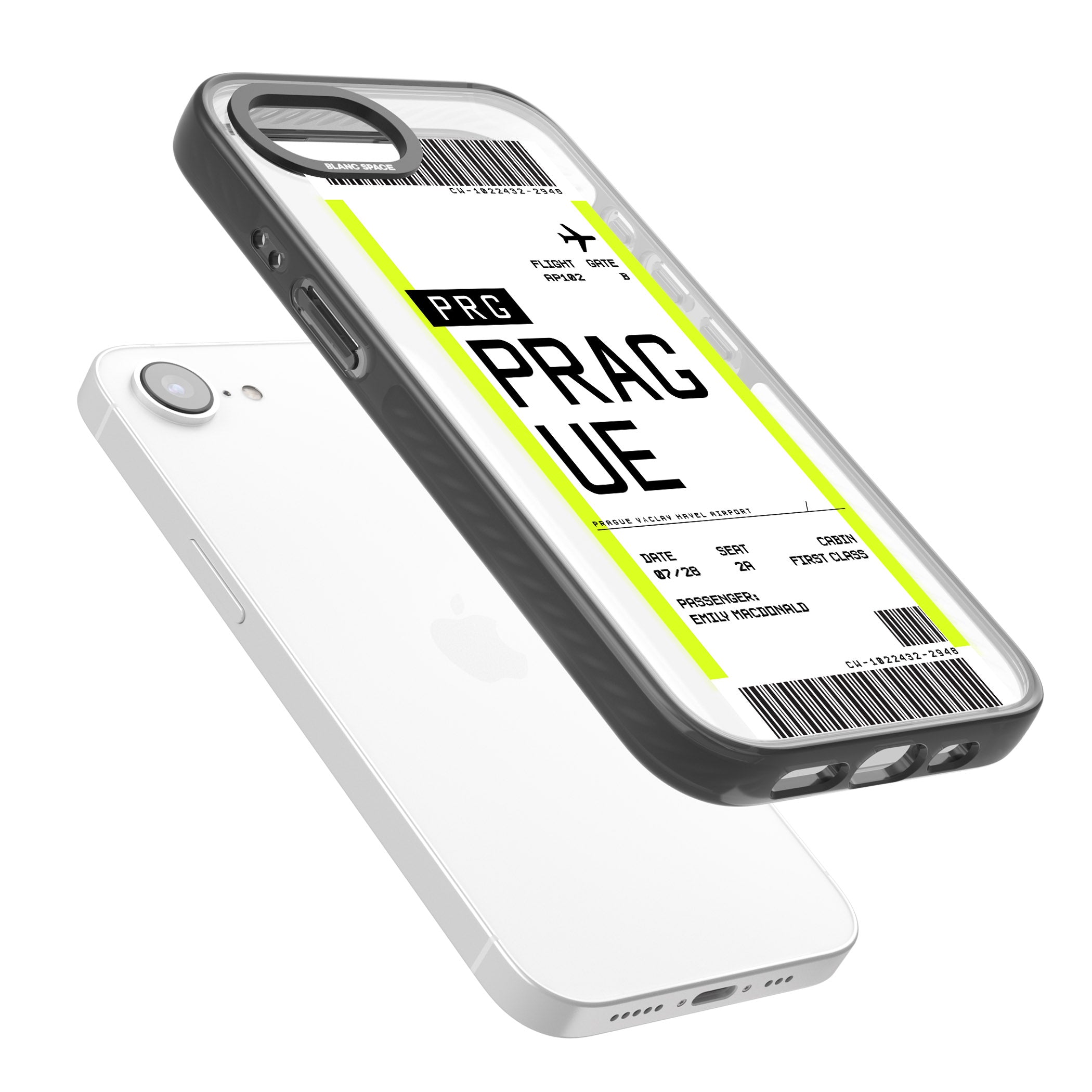 Personalised Prague Boarding Pass